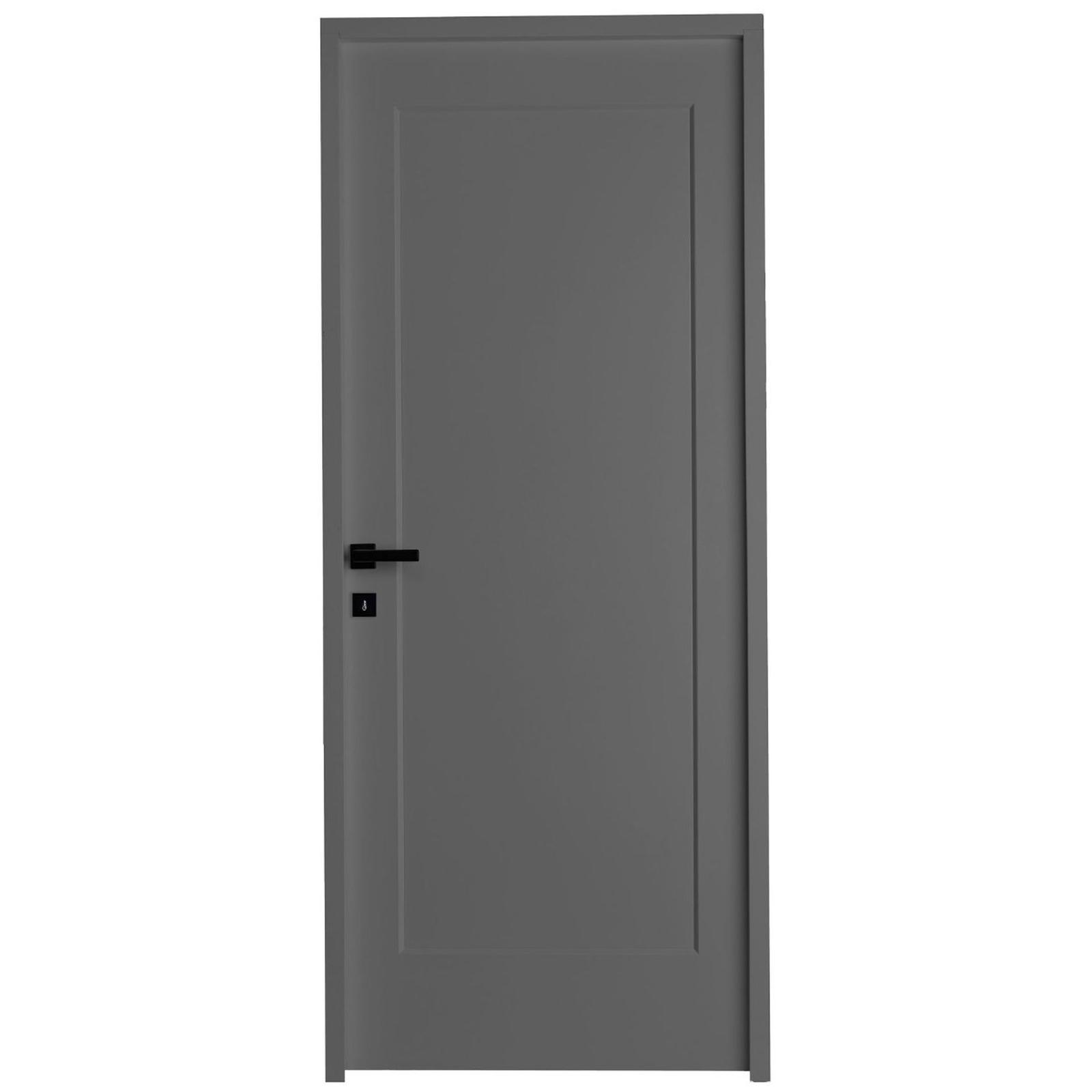 Usa Tabula Nordoor, stanga, gri grafit, 85.5 x 205 cm
