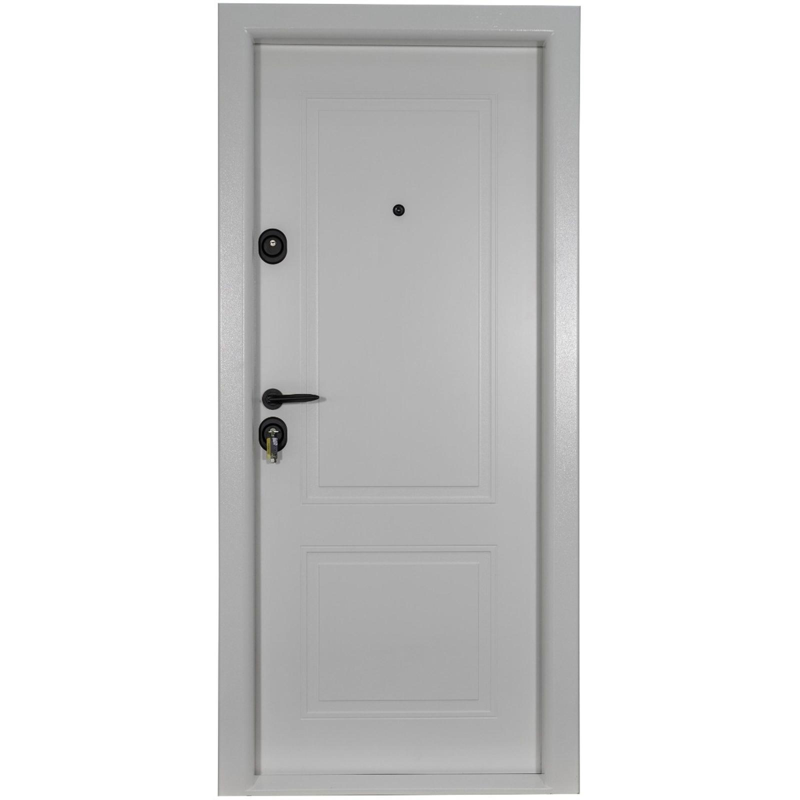 Usa Megadoor Prestige Modern Roma interior metalica , dreapta, alb satinat, 88 x 200 cm