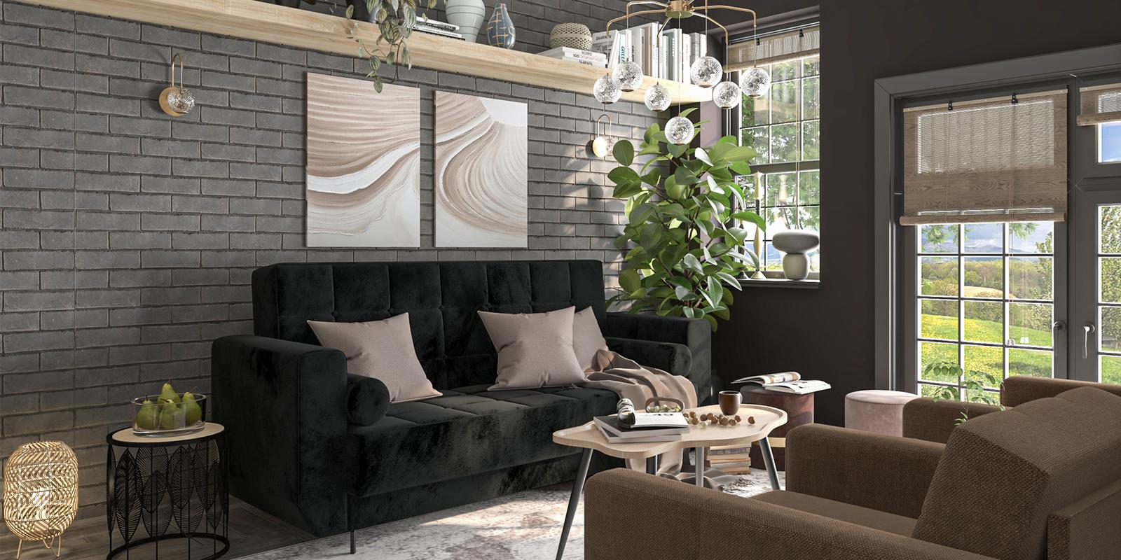 Model amenajare living stil modern hazel