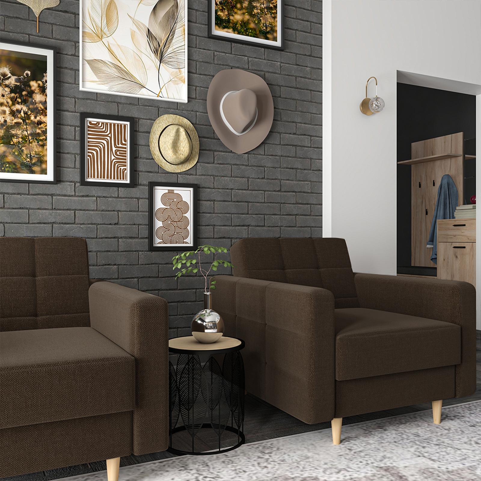 Tablou canvas cu rama Golden Leaf, SimplyArt, standard, panza + sasiu lemn, 92.5 x 62.5 cm