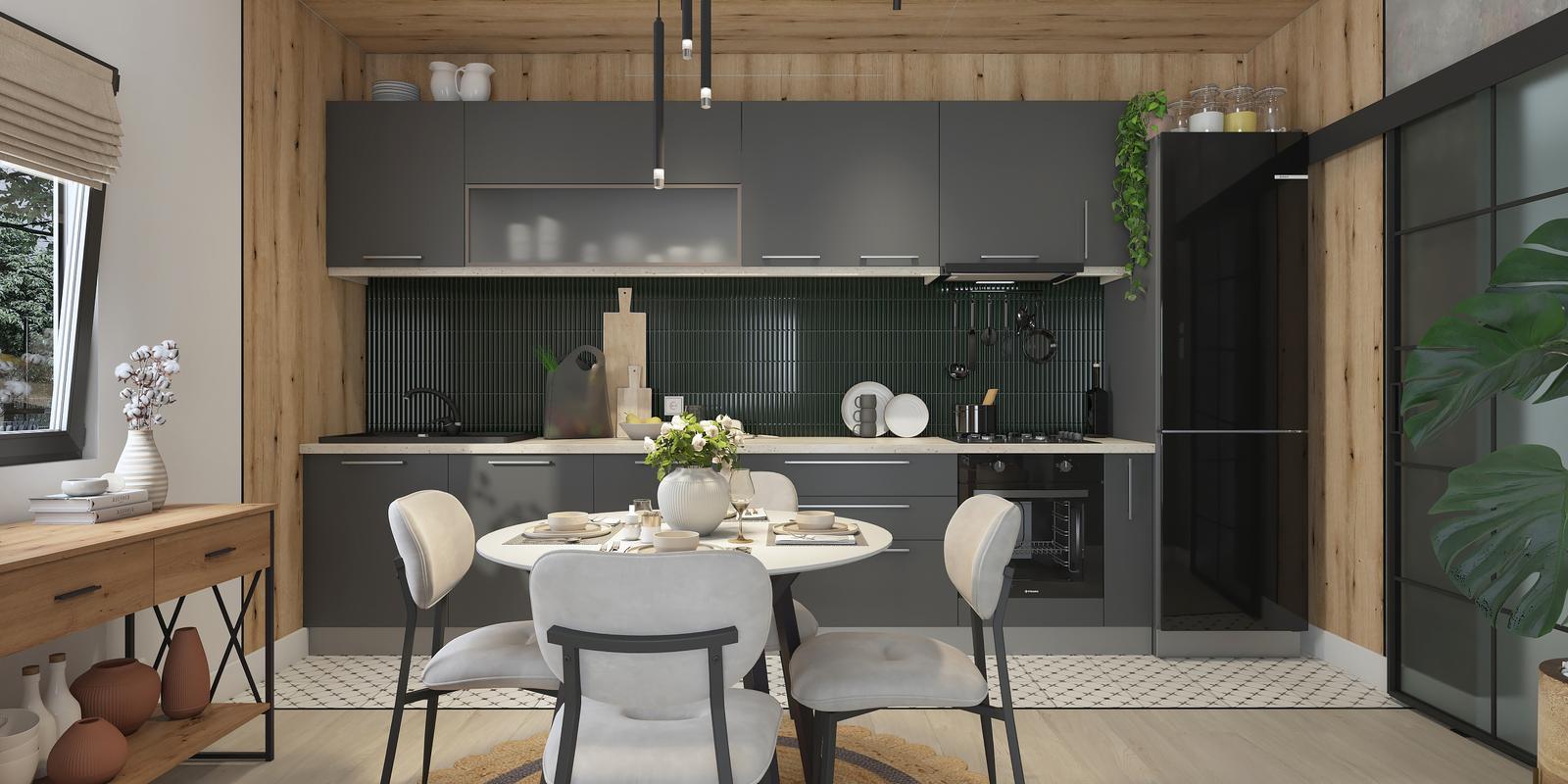 Model amenajare bucătărie stil modern charm_2
