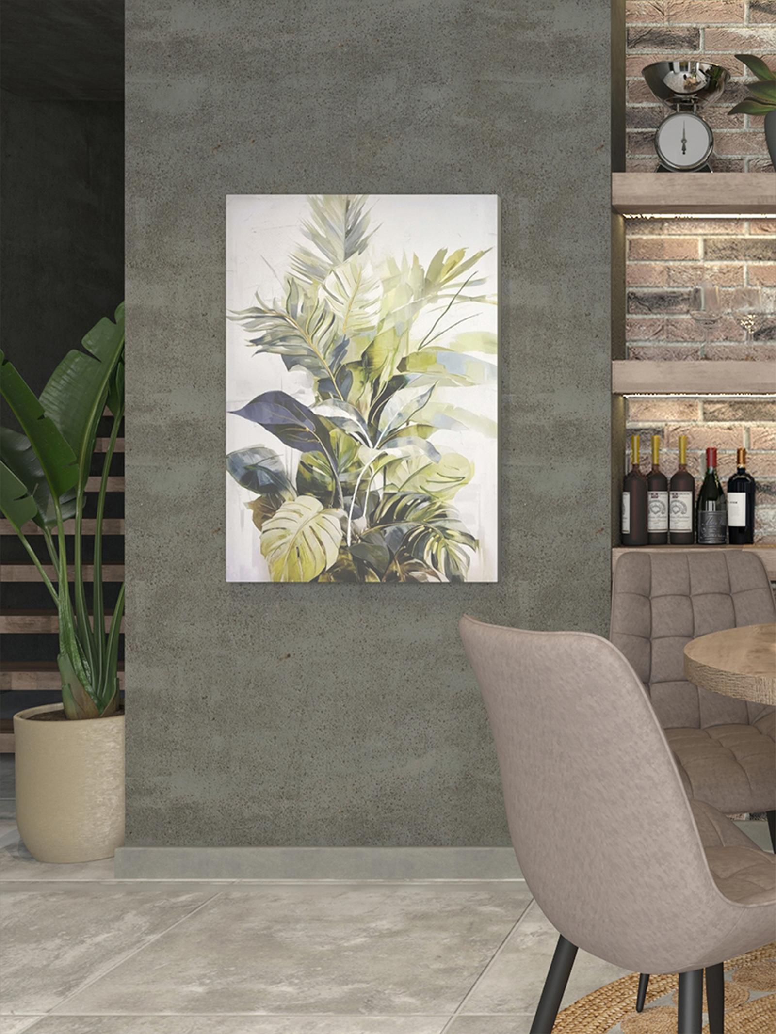 Tablou canvas Botanic, Styler, CA-15578, standard, efect 3D, panza + sasiu MDF, 100 x 70 cm