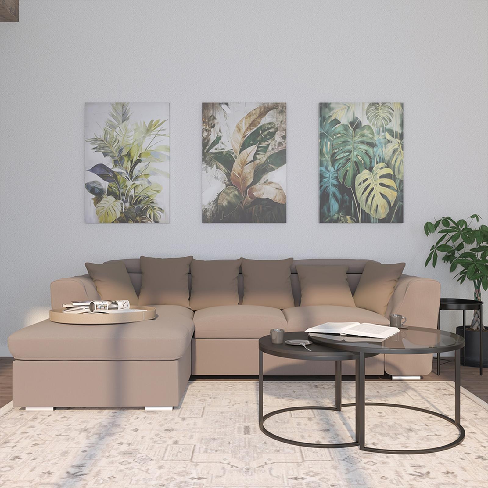 Tablou canvas Botanic, Styler, CA-15578, standard, efect 3D, panza + sasiu MDF, 100 x 70 cm