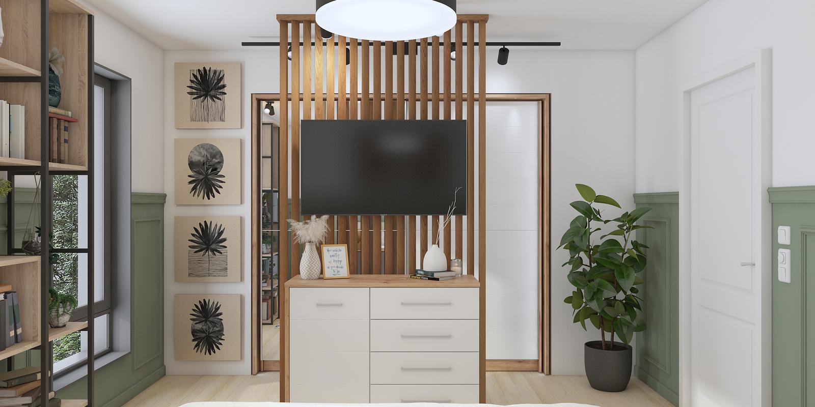 Model amenajare dormitor stil modern chalet_4