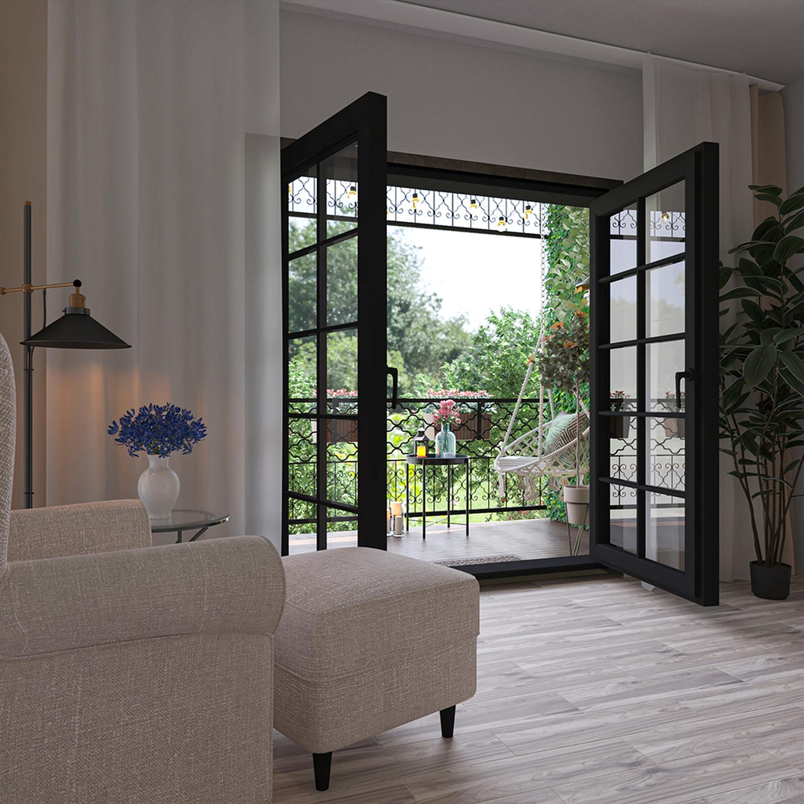 Fotoliu suspendat 1 persoana, 68429-PLC, structura metal, 82/62 x 123 cm