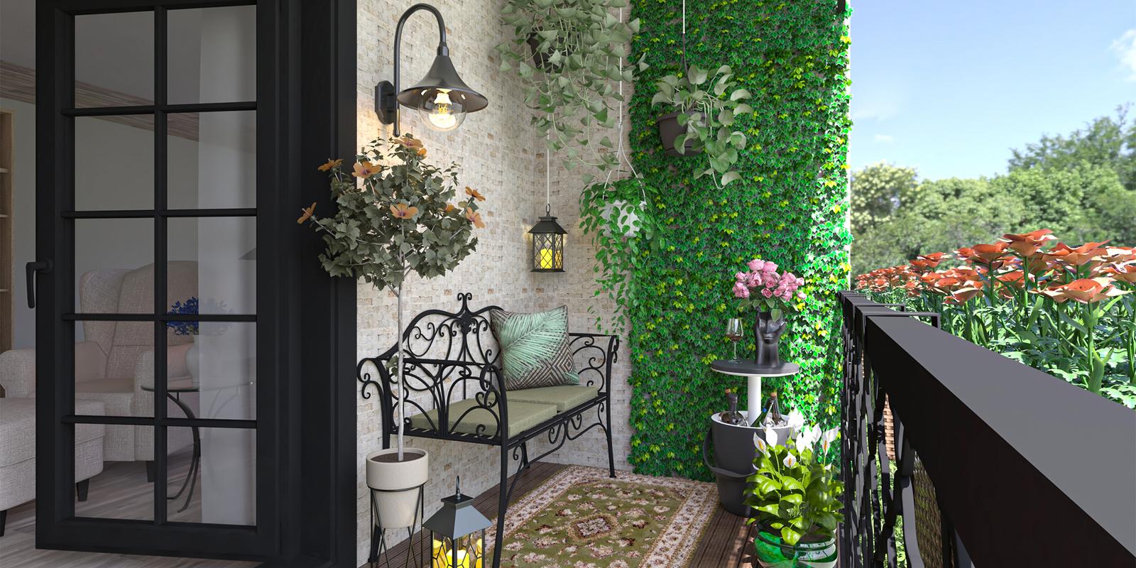 Model amenajare balcon stil clasic verdant_2