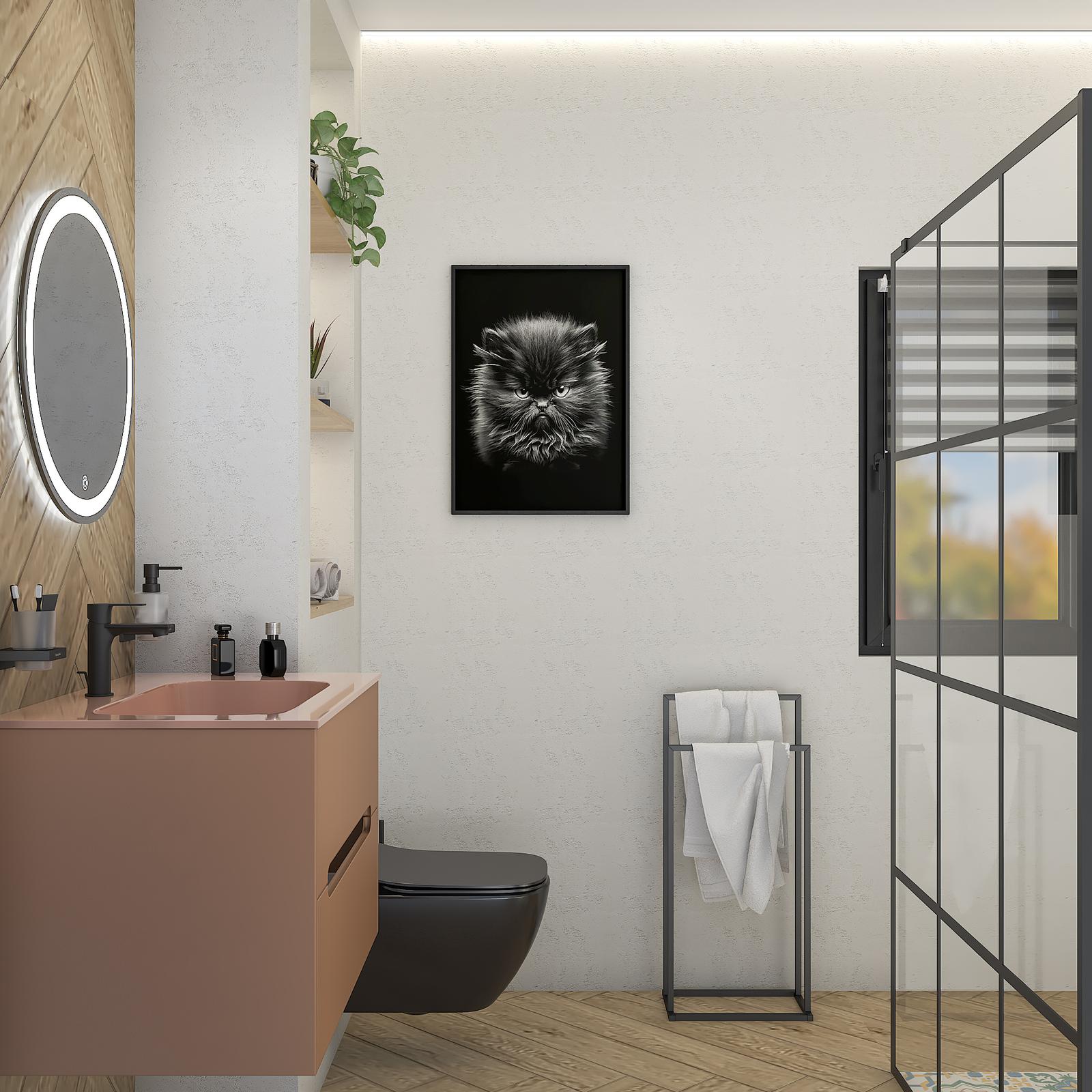 Dozator sapun Hansgrohe AddStoris 41745670, sticla, montaj suspendat, 200 ml