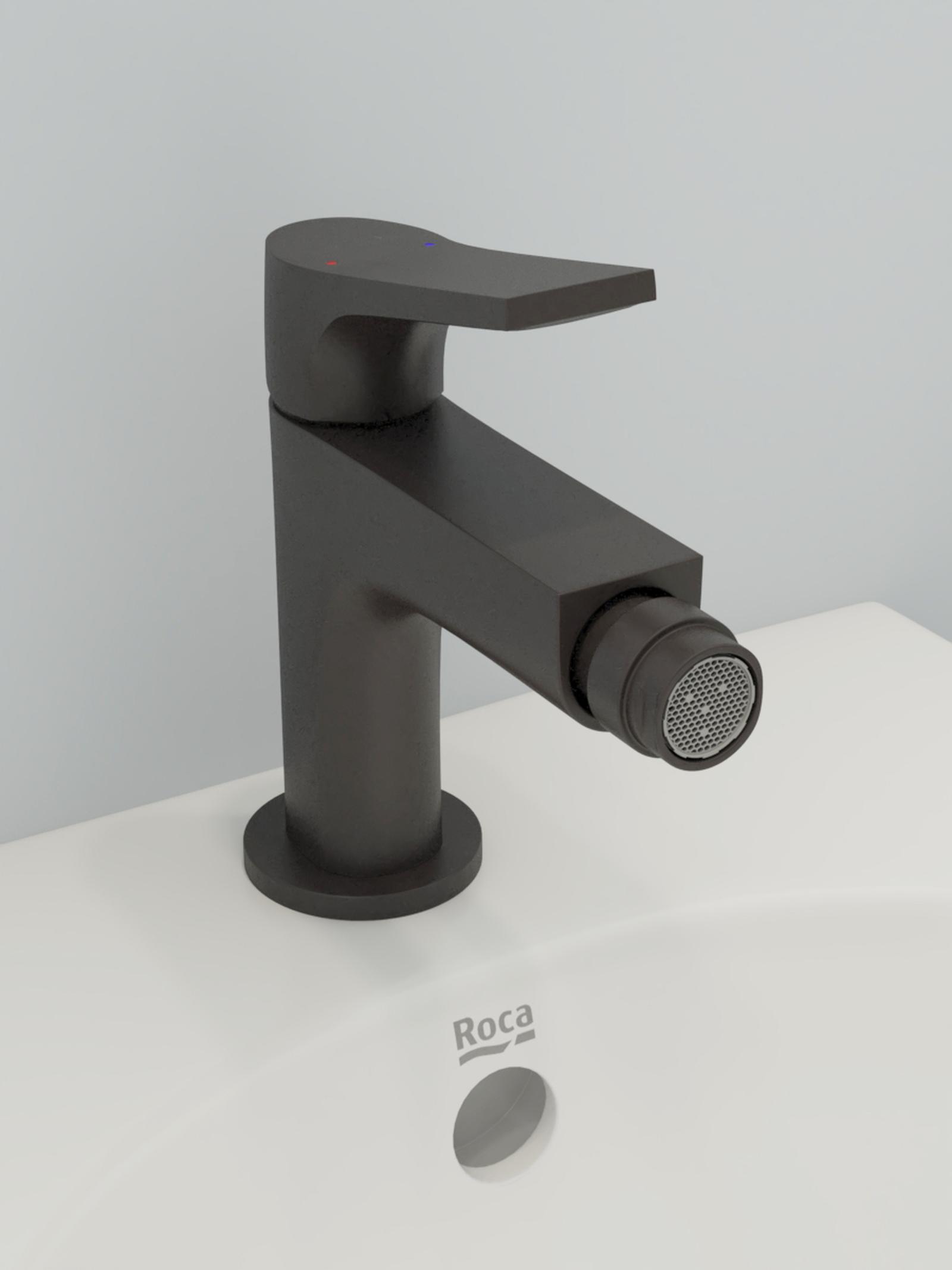 Baterie Hansgrohe Zebris 72579670, monocomanda, finisaj negru mat, ventil inclus