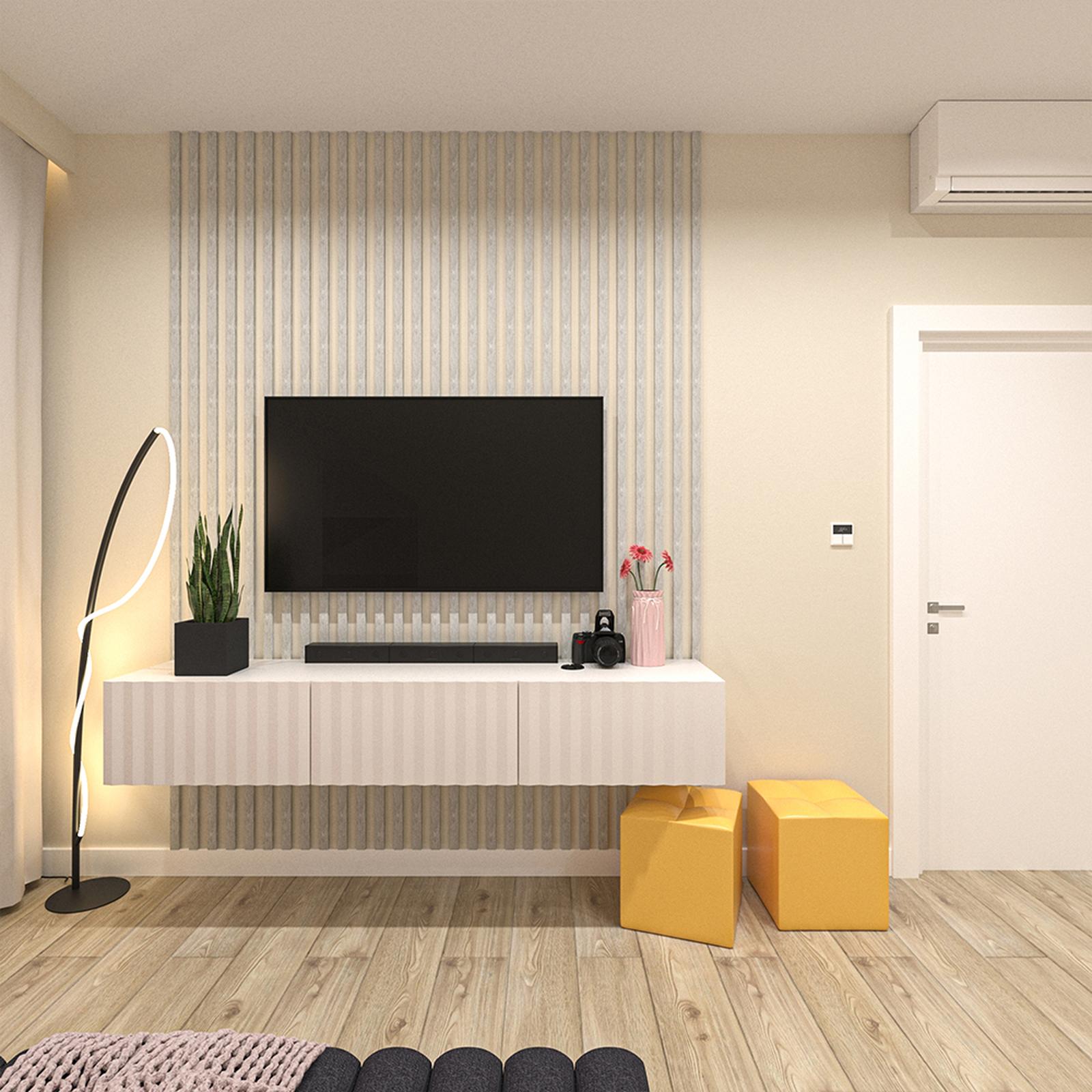 Culori delicate, riflaj și mobilier modern_2