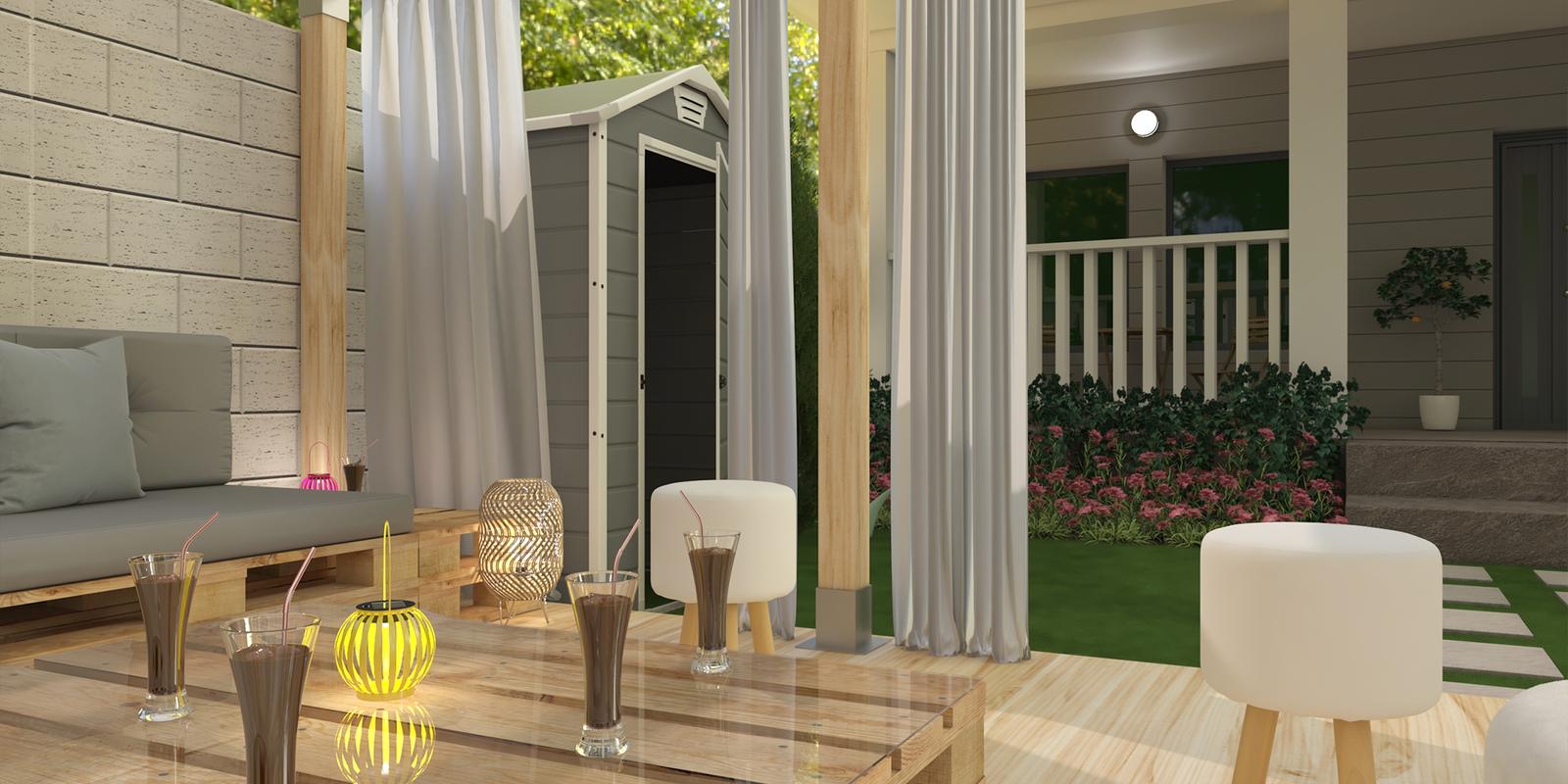 Model amenajare grădină stil modern flamingo_8