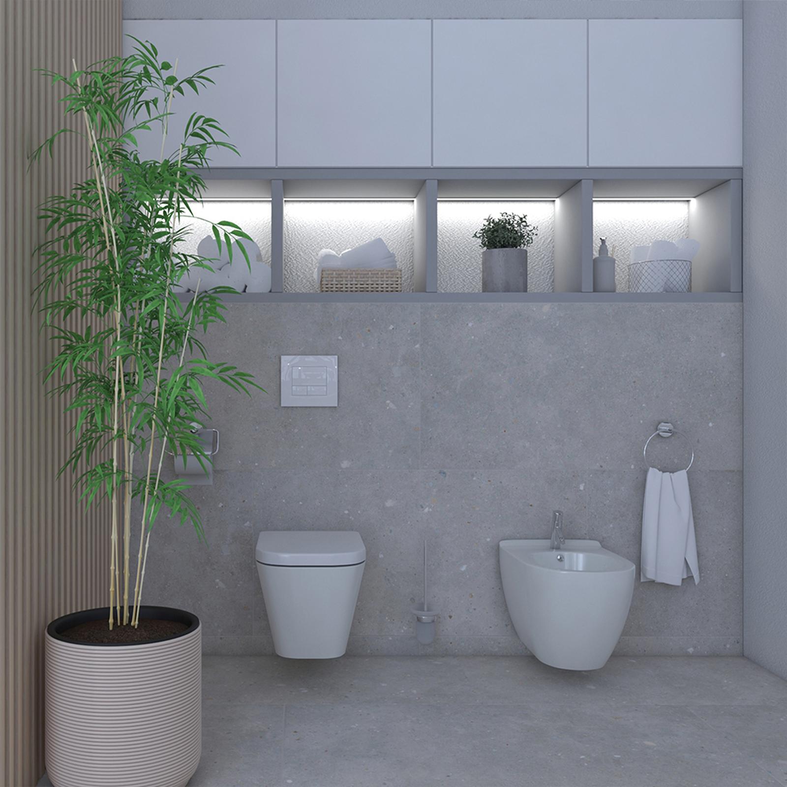 Suport hartie igienica Grohe Essentials 40367001, cu clapeta, cromat, 16.7 x 4.4 x 11.9 cm
