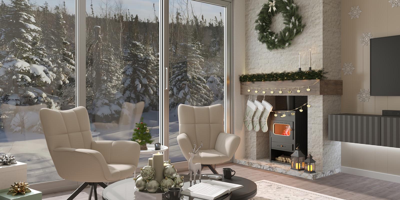Model amenajare living stil modern snowfall_2