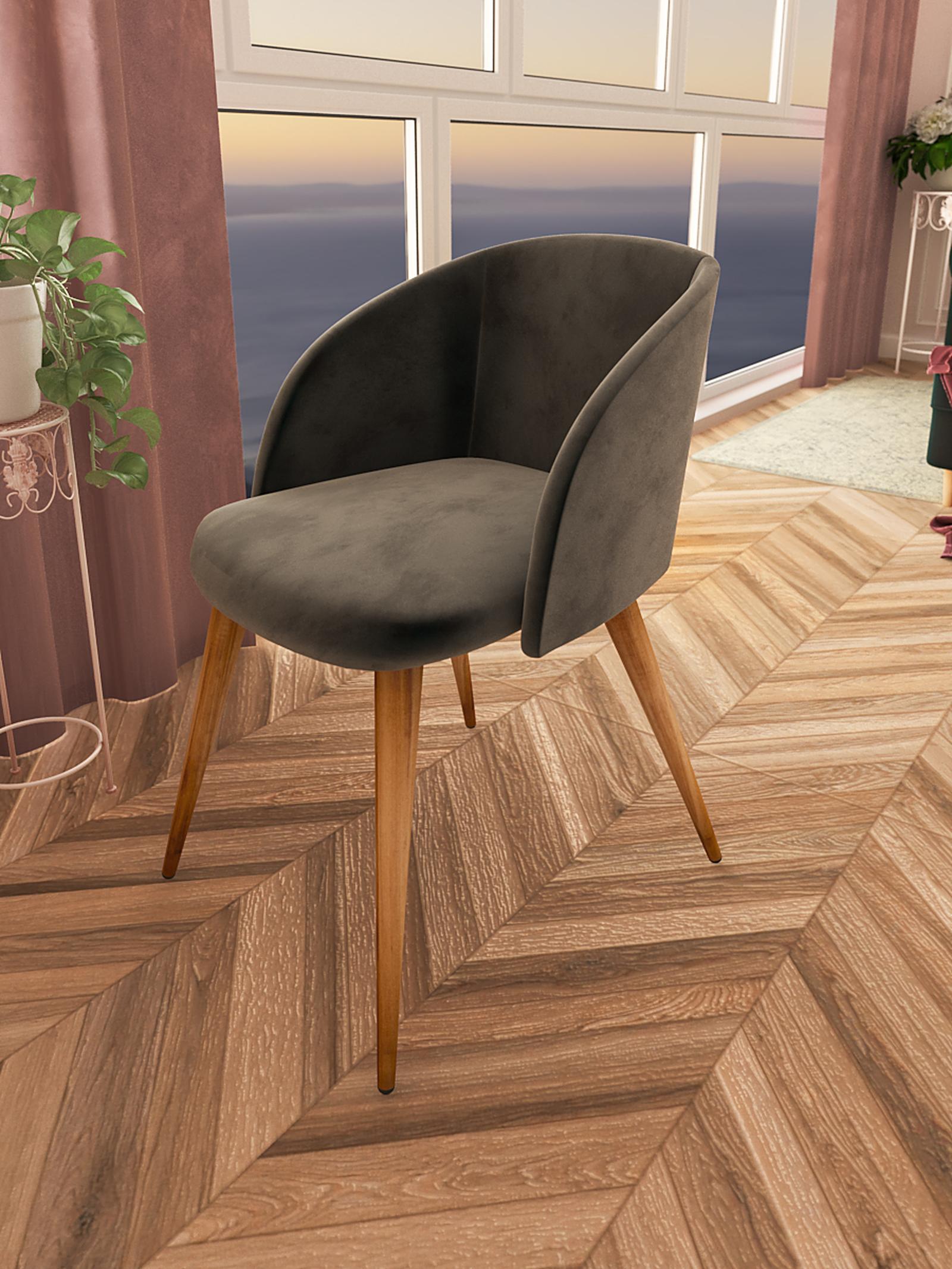 Draperie Atria Velvet Amelie, catifea, roz pudra, semiopac, H 280 cm