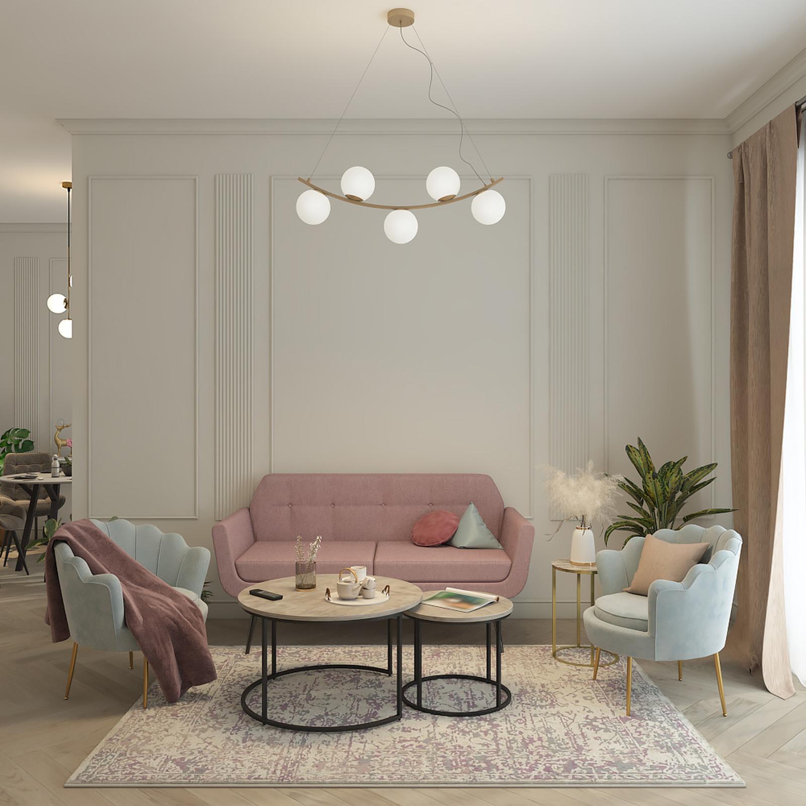 Idei si modele de amenajare stil clasic living