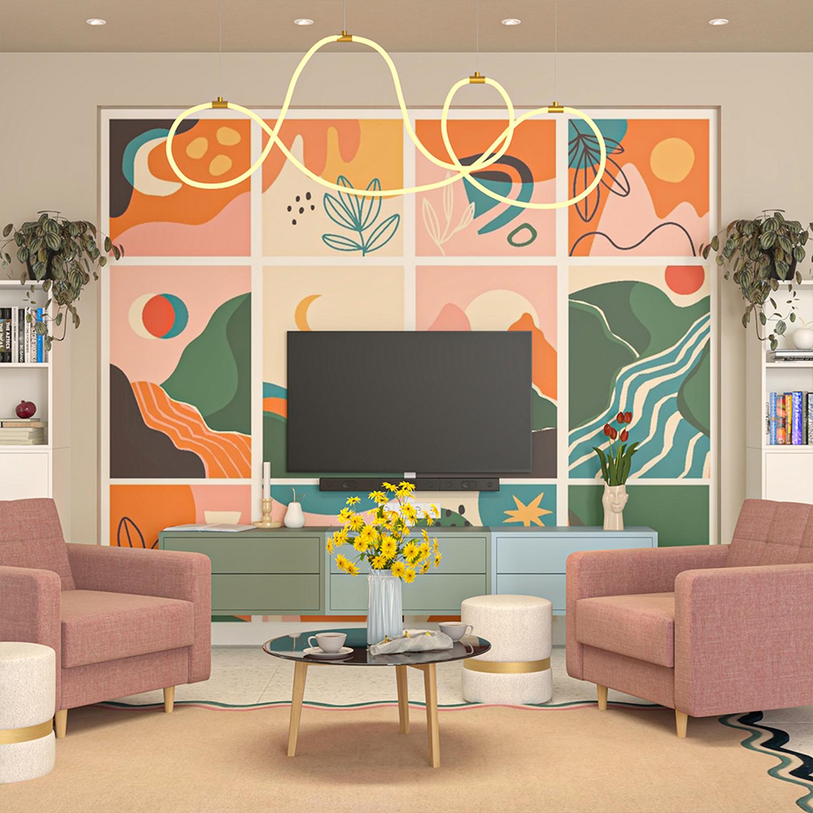Idei si modele de amenajare stil modern living