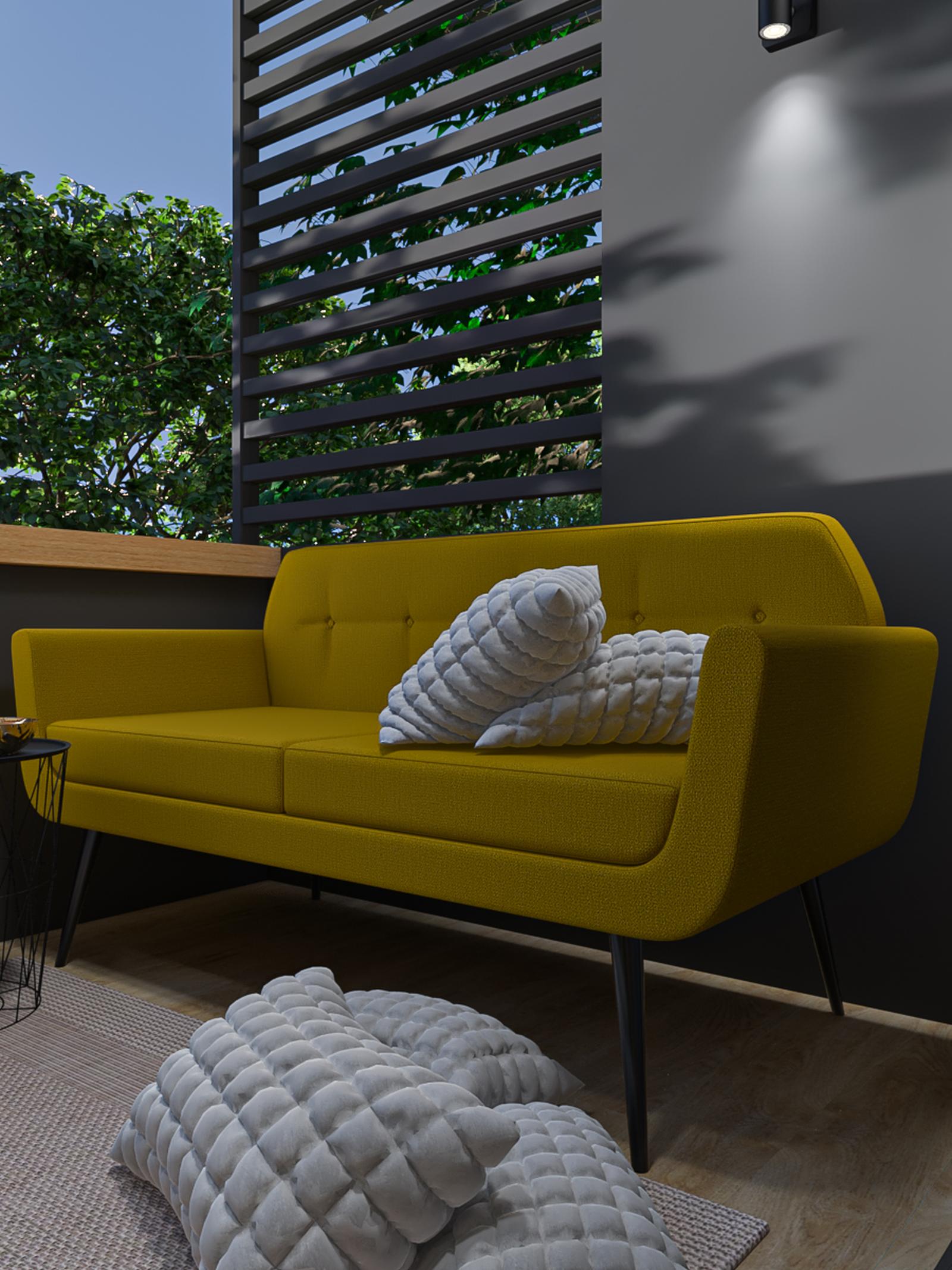 Covor Forma 160 x 230 cm, polipropilena, bej, dreptunghiular