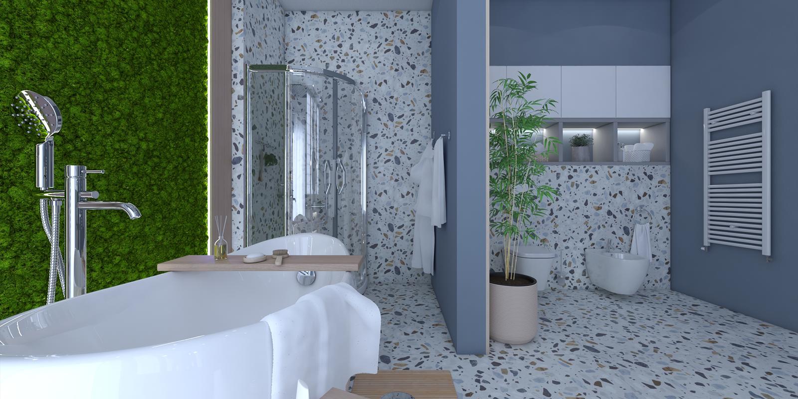 Model amenajare baie stil modern glacier_4