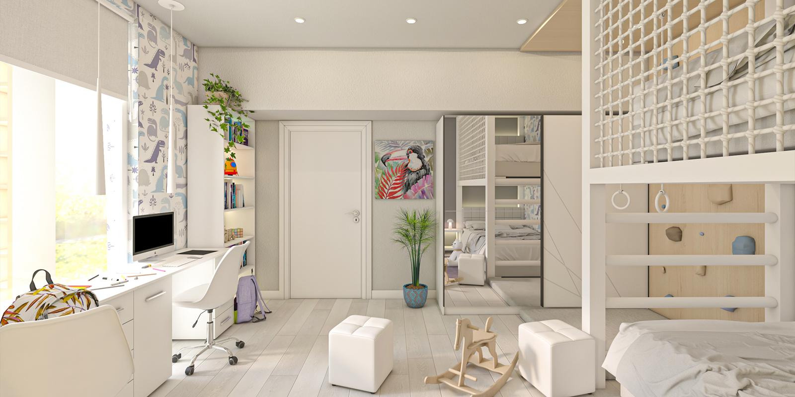 Model amenajare cameră tineret stil modern endless simplicity_2