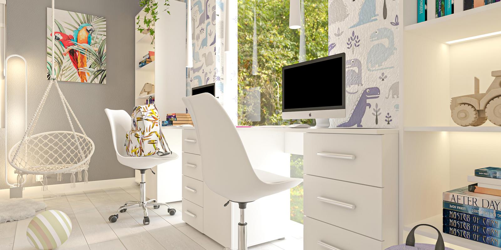 Model amenajare cameră tineret stil modern endless simplicity_6