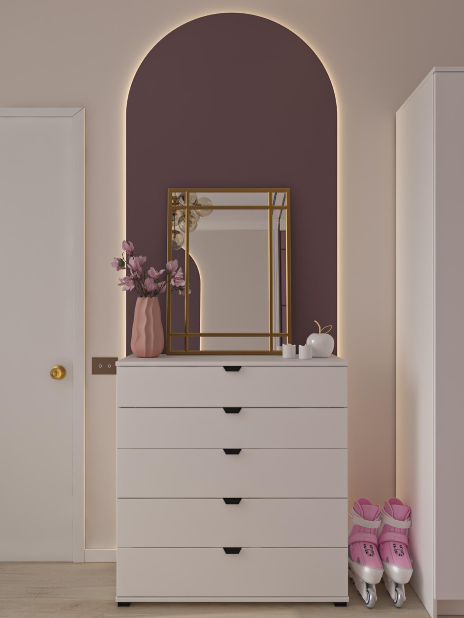Usa Eco Euro Doors HDF  stanga, alb, 86 x 205 cm