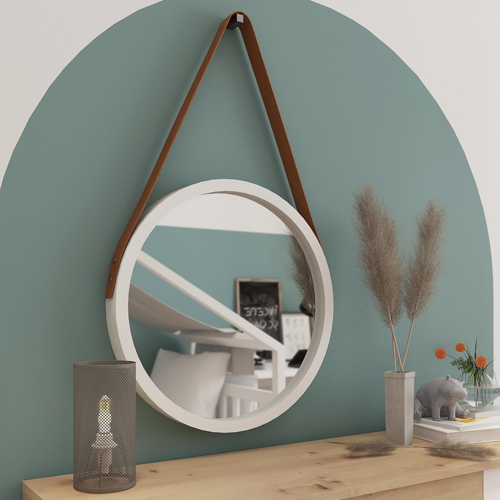 Oglinda decorativa 6075, rotunda, 50 x 50 x 7 cm