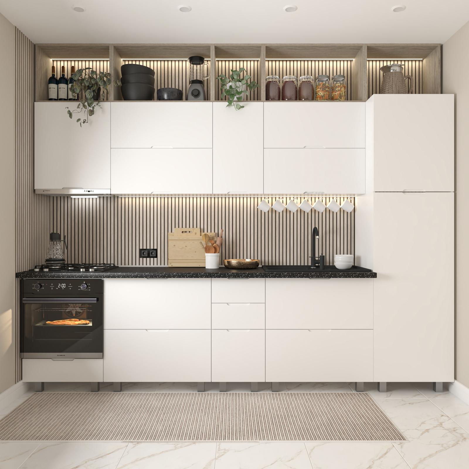 Traversa exterior / interior Oria 20721-YV7-X Flat, 80 x 250 cm, polipropilena heat-set, bej, dreptunghiular