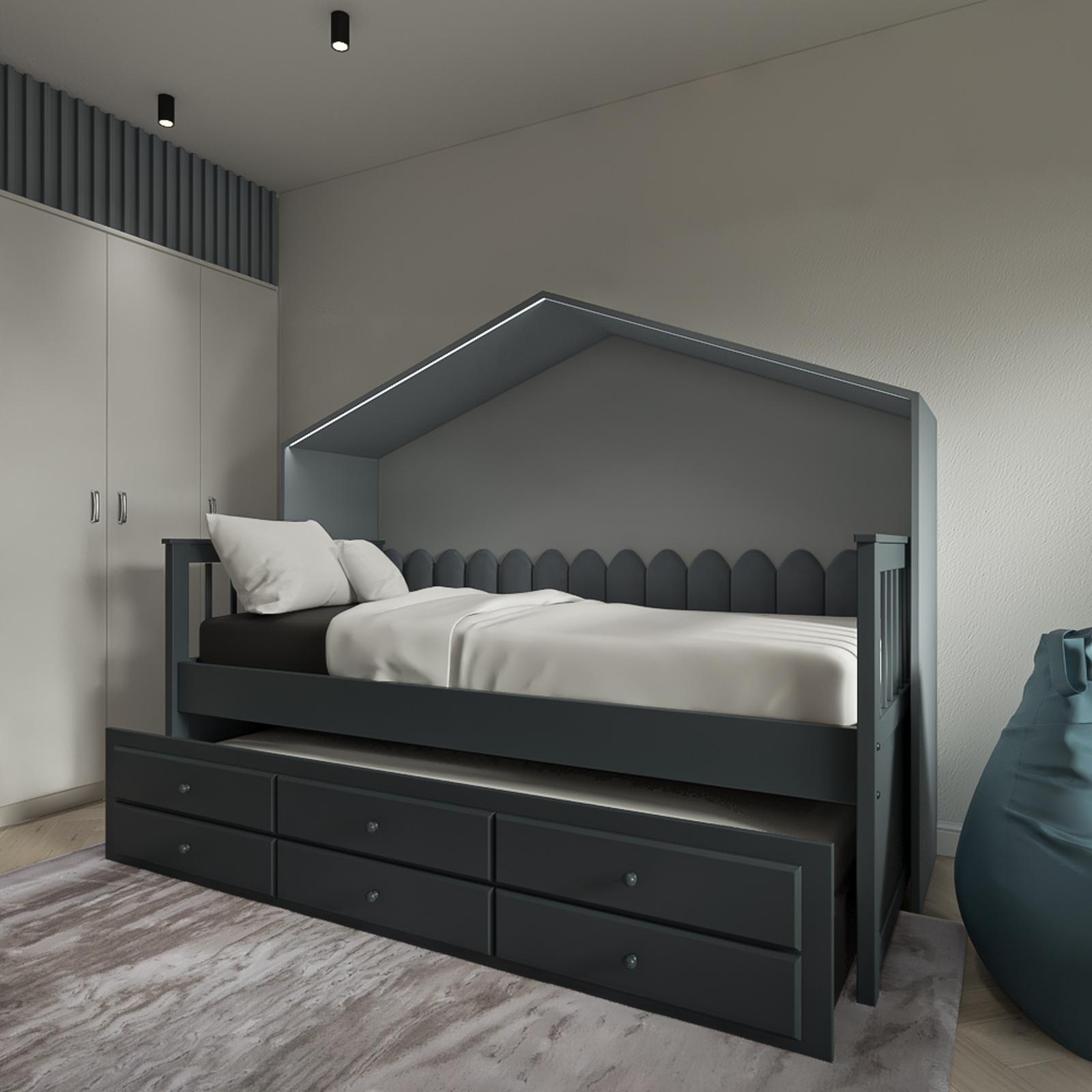 Covor Chip Pes 18229 living / dormitor , 160 x 230 cm, pufos, poliester, gri deschis, dreptunghiular