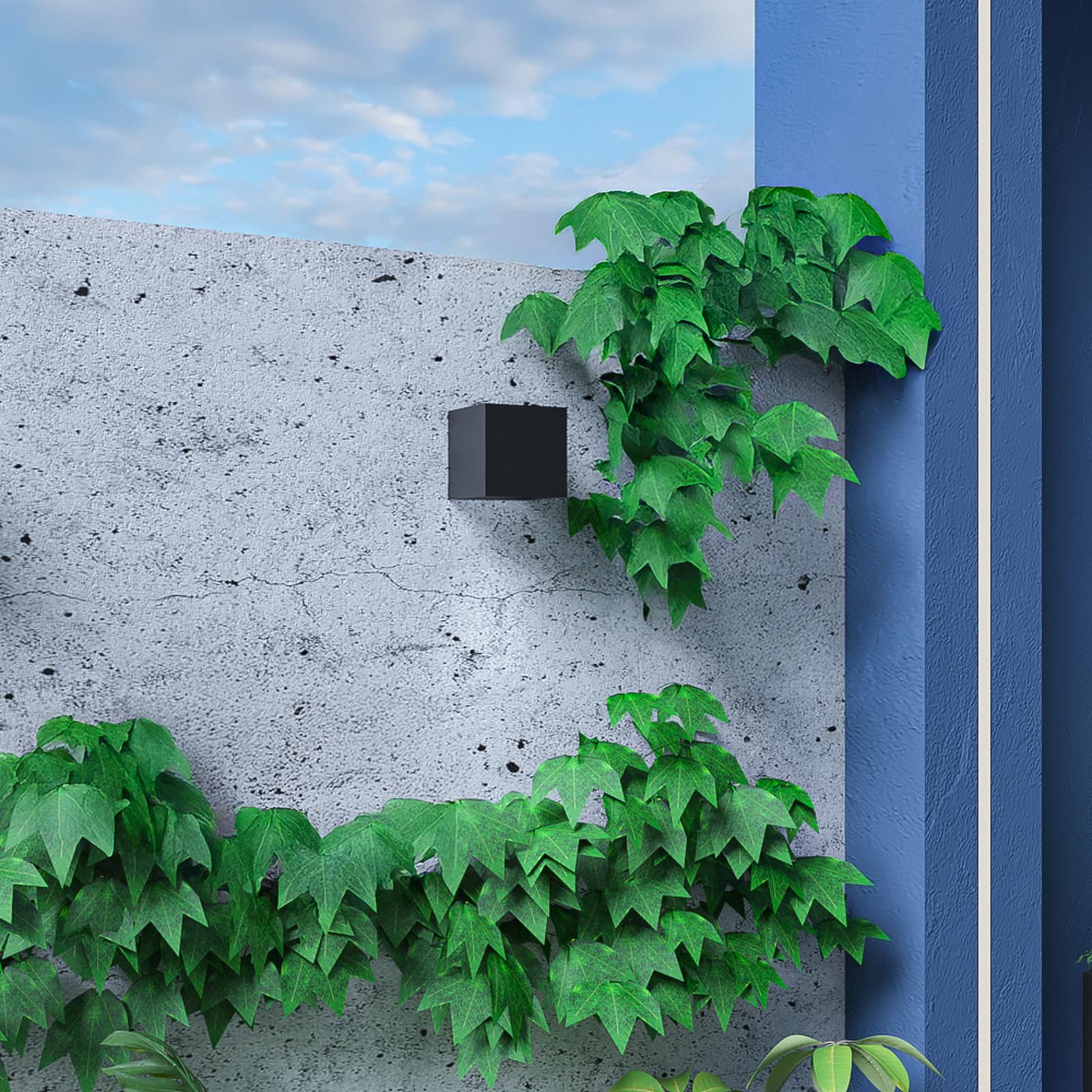Aplica Expert KL121044 exterior cu LED , orientare in jos, 10W, 600lm, lumina neutra, negru, modern