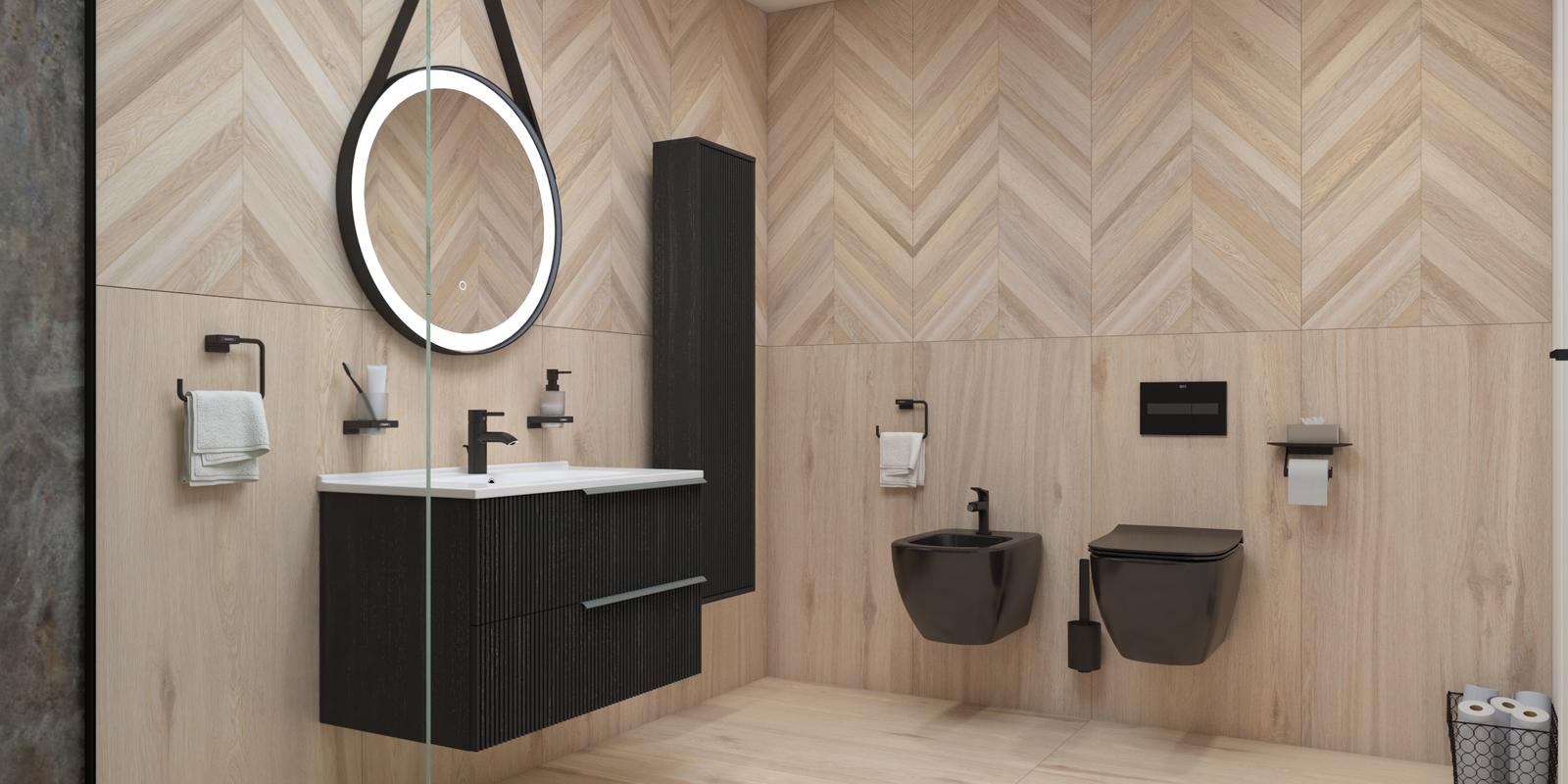 Model amenajare baie stil modern chateau_2
