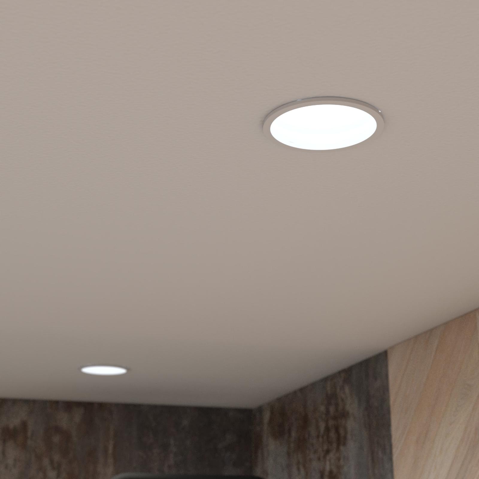 Spot LED incastrat PT 09 70451, 9W, lumina neutra, alb mat