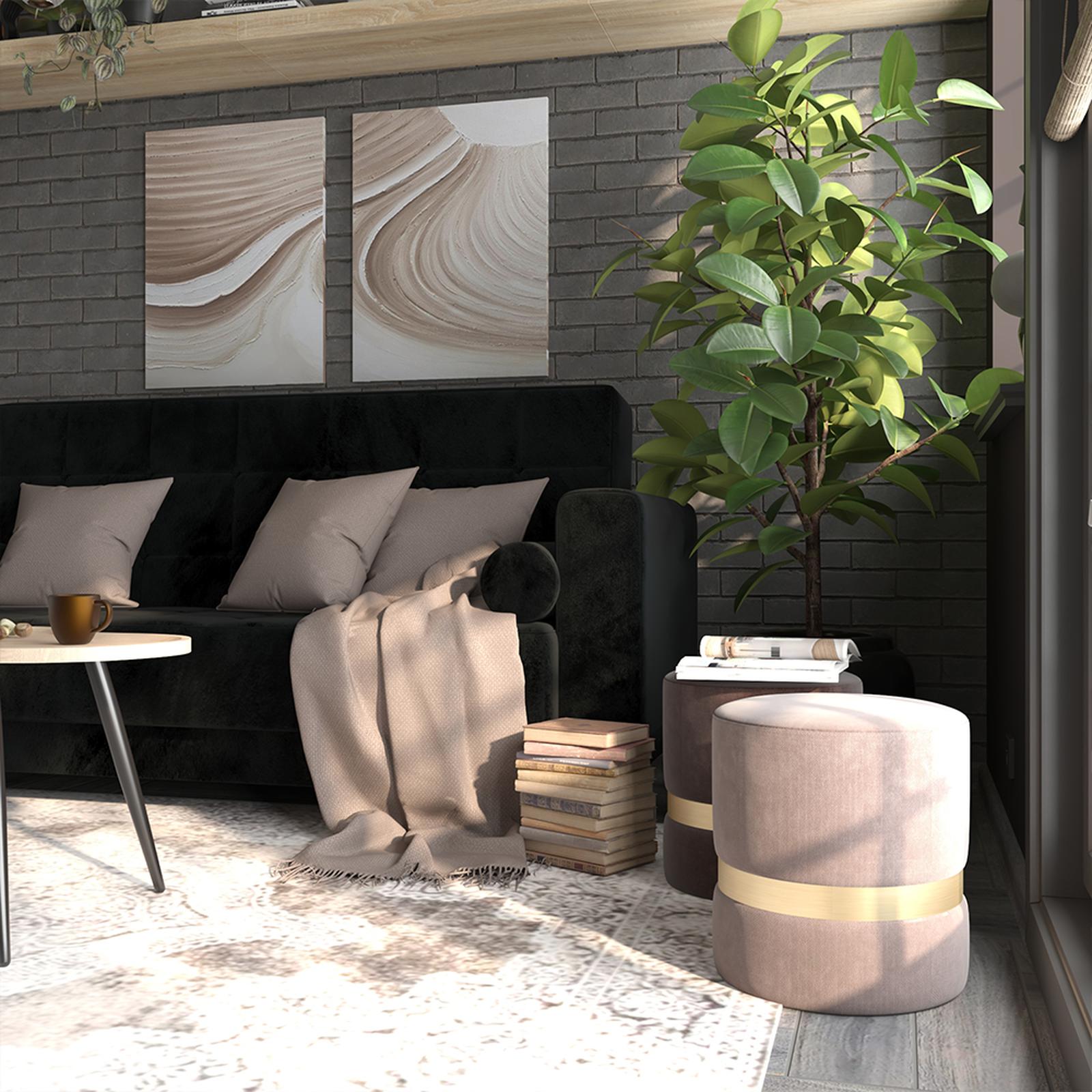 Textura, căldura și lumina în amenajarea livingului_3