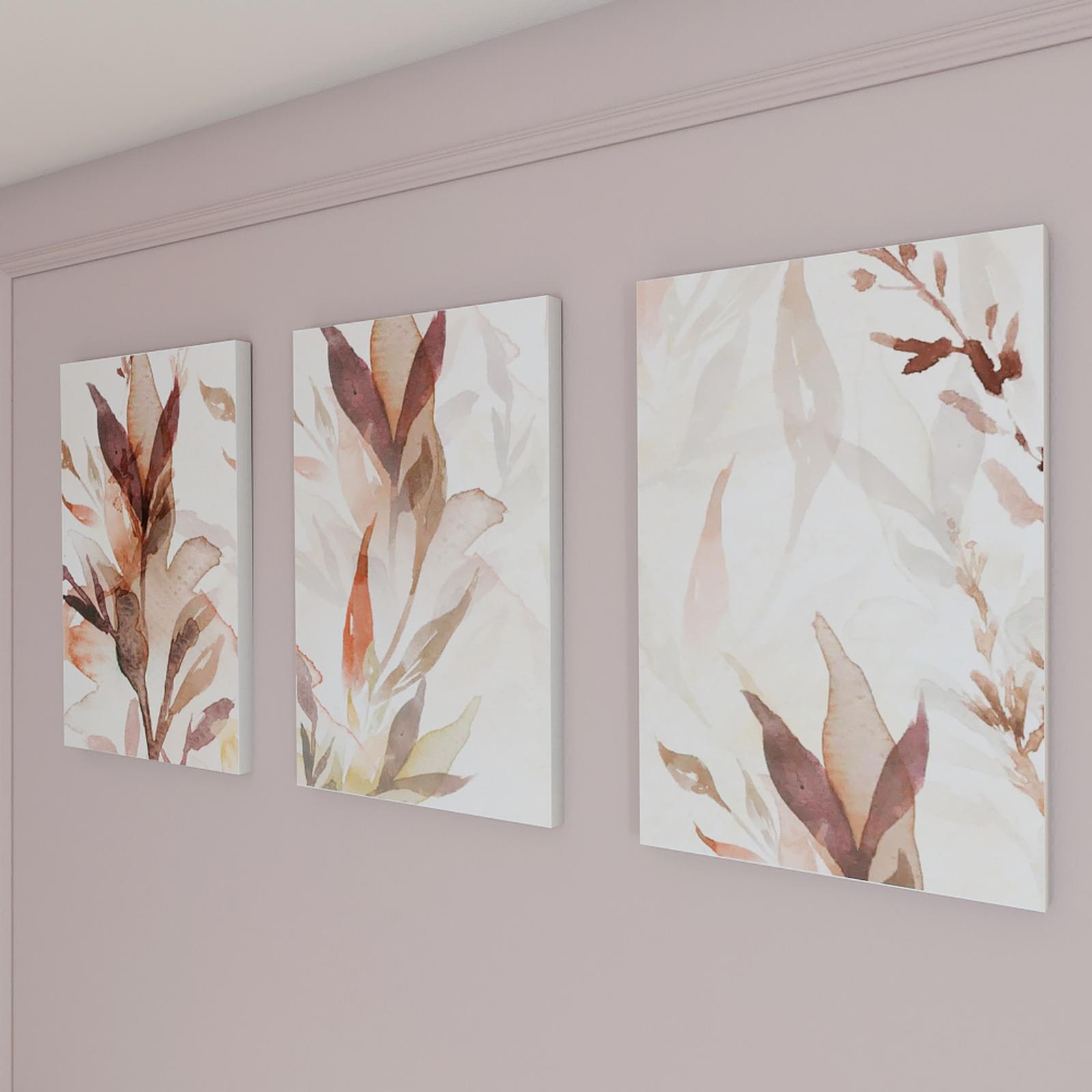 Tablou canvas 4Decor Watercolour, panza + sasiu lemn, 120 x 60 cm