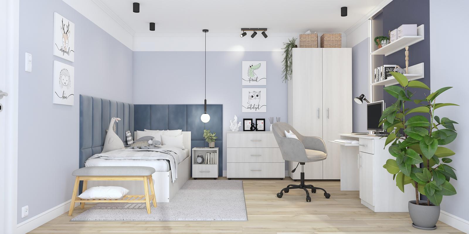 Model amenajare cameră tineret stil modern stefan_1
