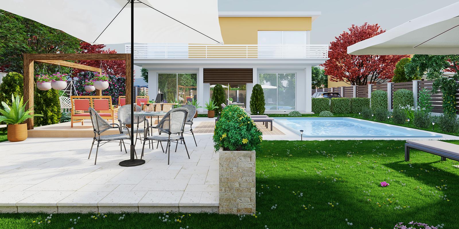Model amenajare grădină stil modern kendari_3