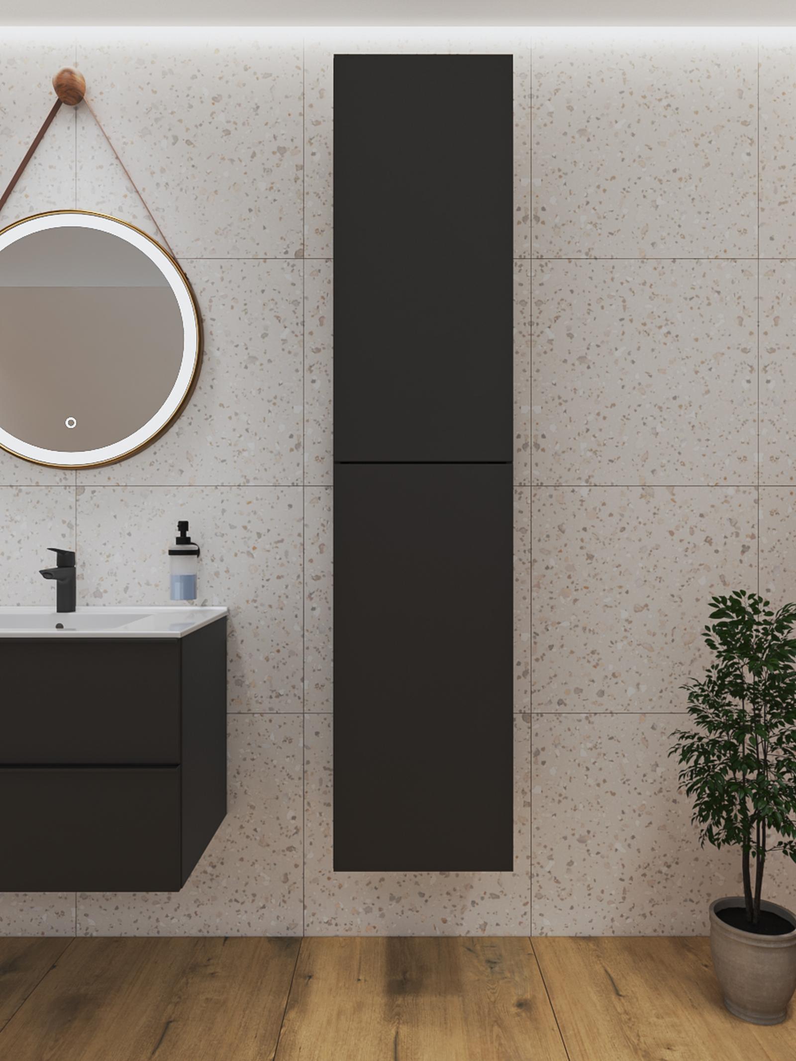 Baterie baie Grohe Start 235502432 montaj stativ, monocomanda, finisaj negru mat