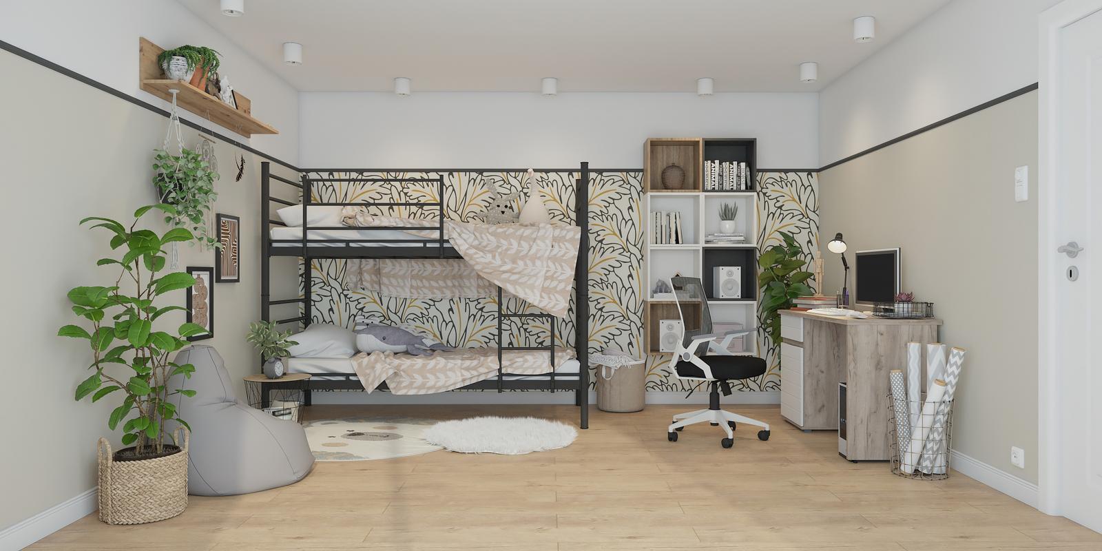 Model amenajare cameră tineret stil modern vivi_1 Model amenajare cameră tineret stil modern vivi_1