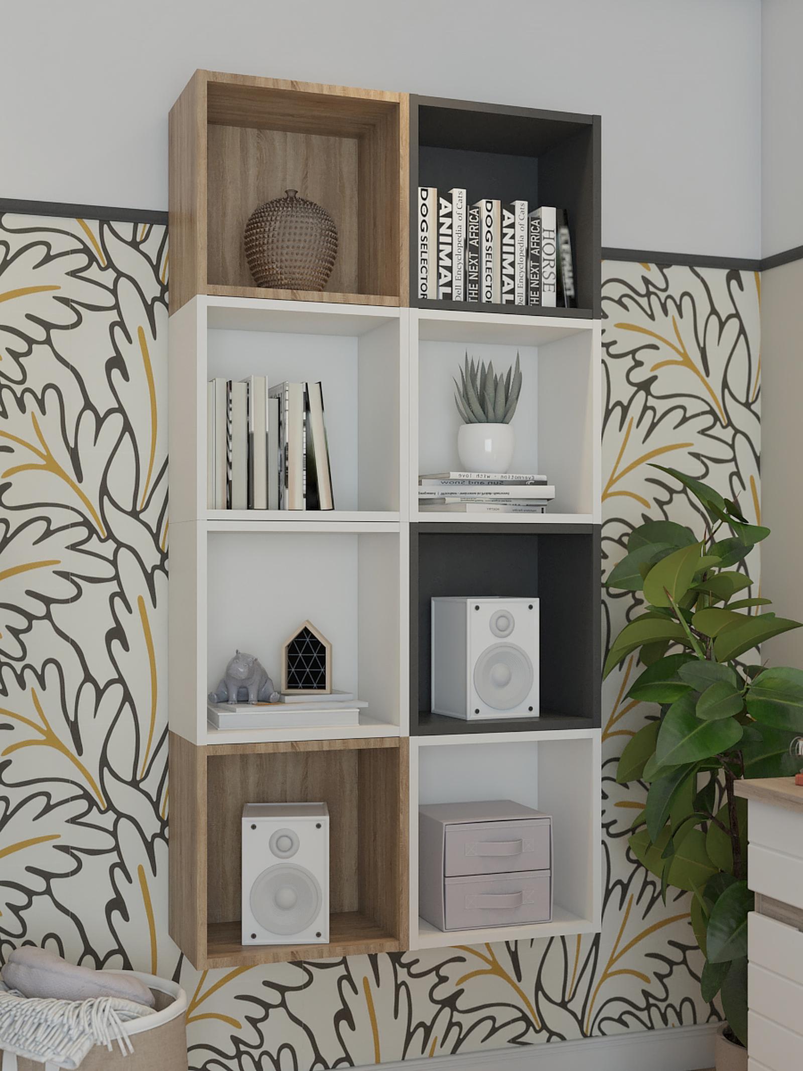 Tapet vinil,  pentru cameră tineret stil modern vivi Tapet vinil, model frunze / arbori, Rasch Selection 465686, 10 x 0.53 m