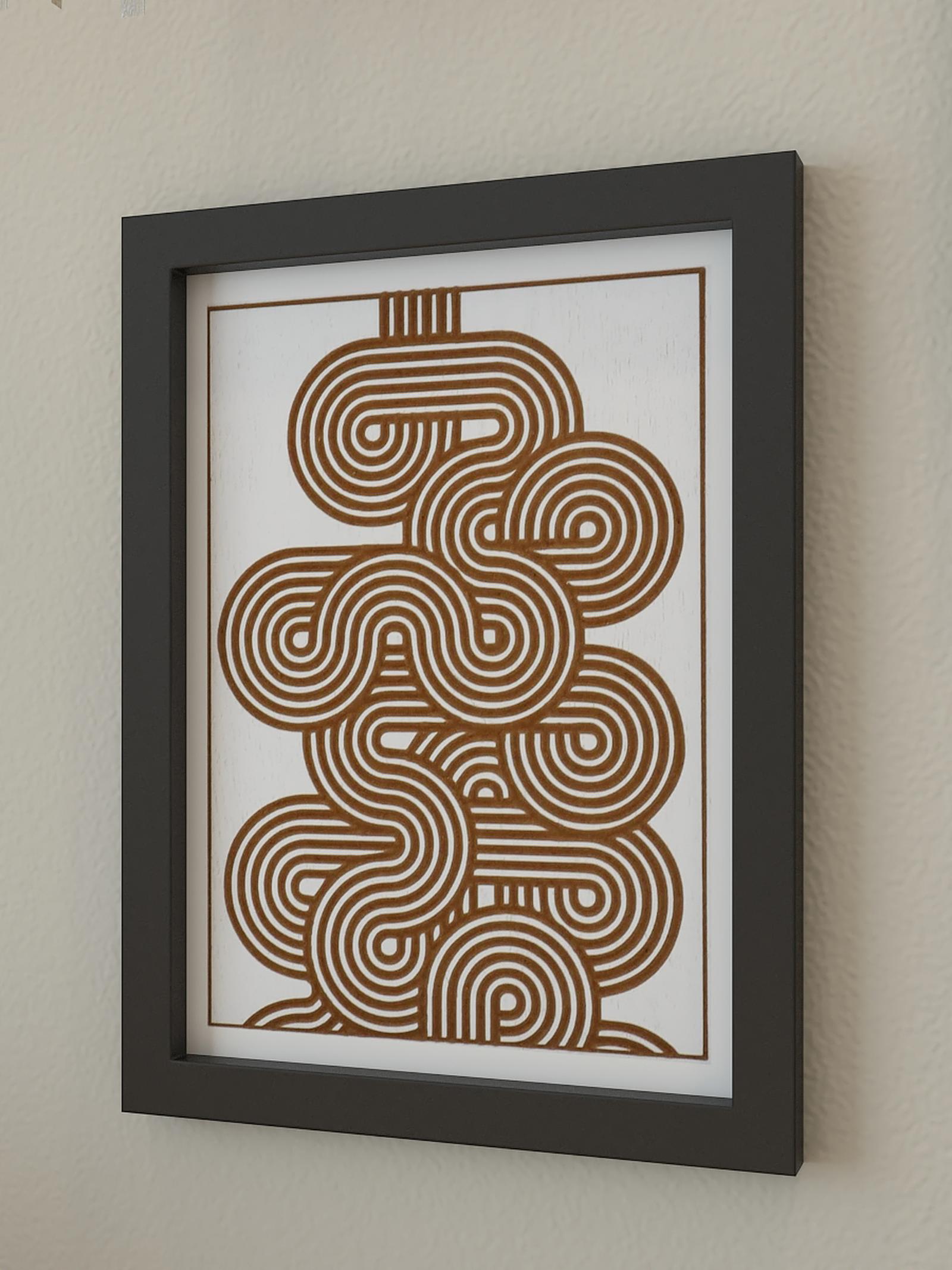 Tablou cu rama  pentru cameră tineret stil modern vivi Tablou cu rama standard, panou + rama MDF, 30 x 40 cm