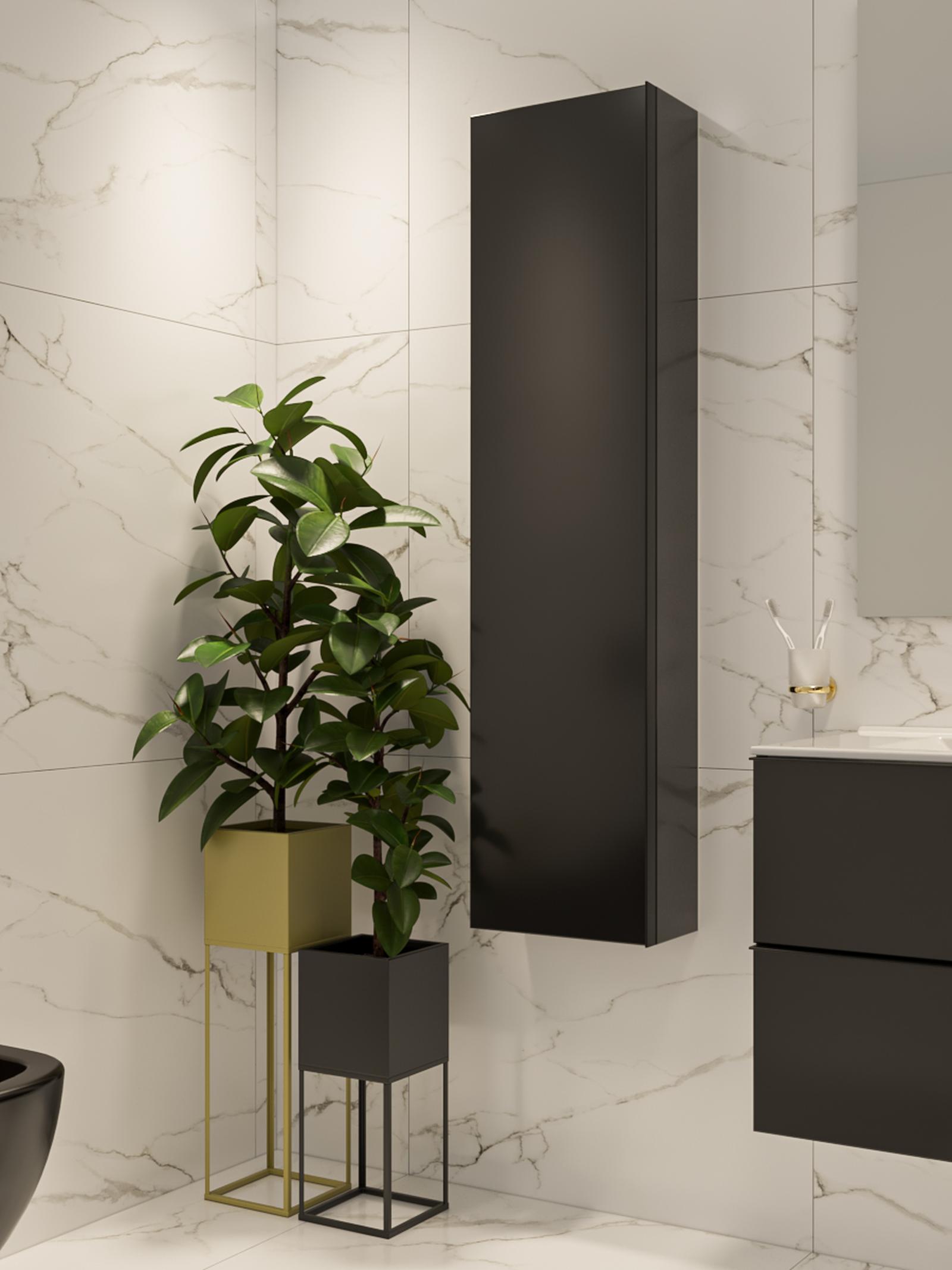 Suport ghiveci Your Loft Design Lorient M, metal, auriu, 19 x 19 x 67 cm