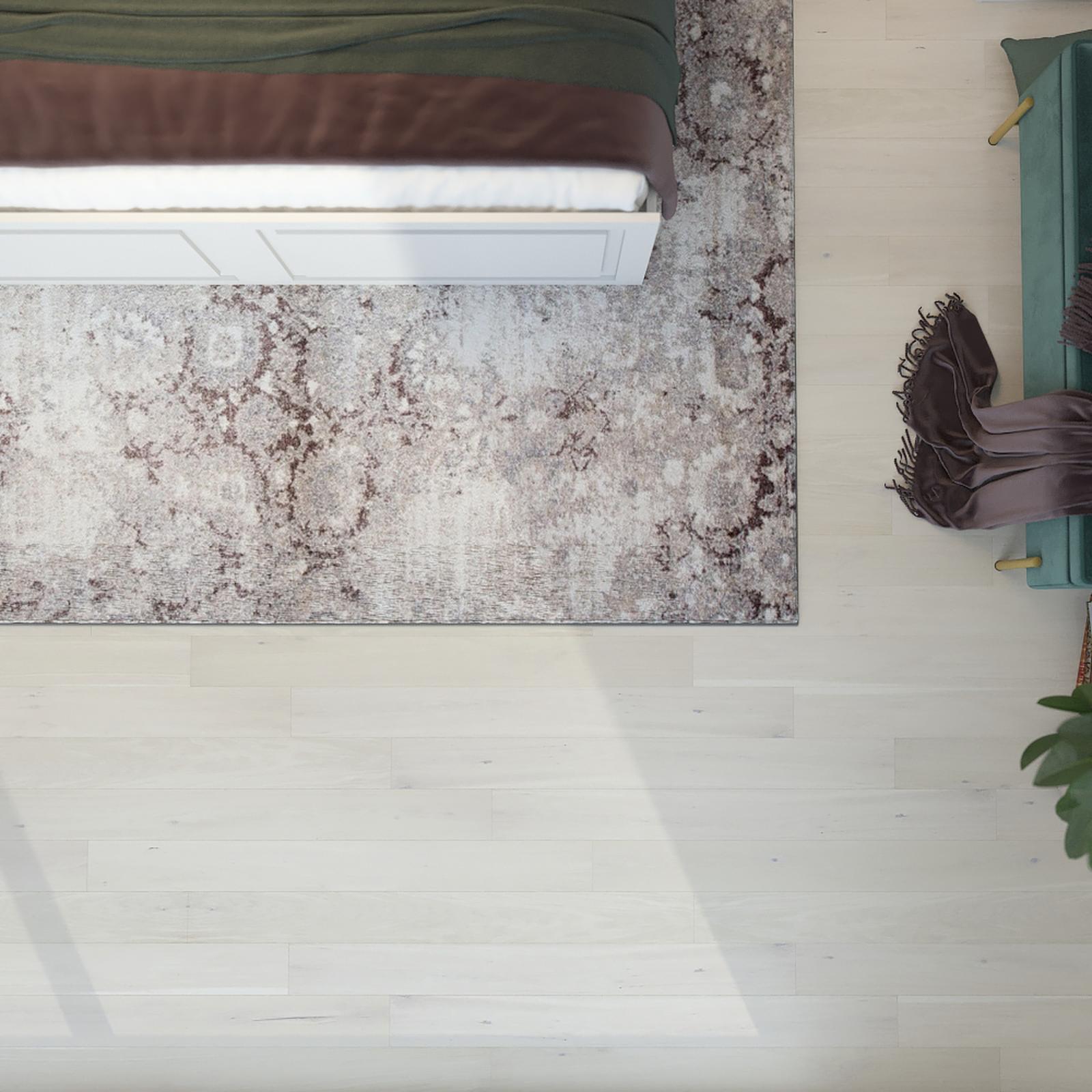 Covor Unicorn Carpets pentru dormitor stil clasic roma Covor Unicorn Carpets Phoenix 60261-0744, 160 x 230 cm, rustic, polipropilena, bej + crem + maro, dreptunghiular