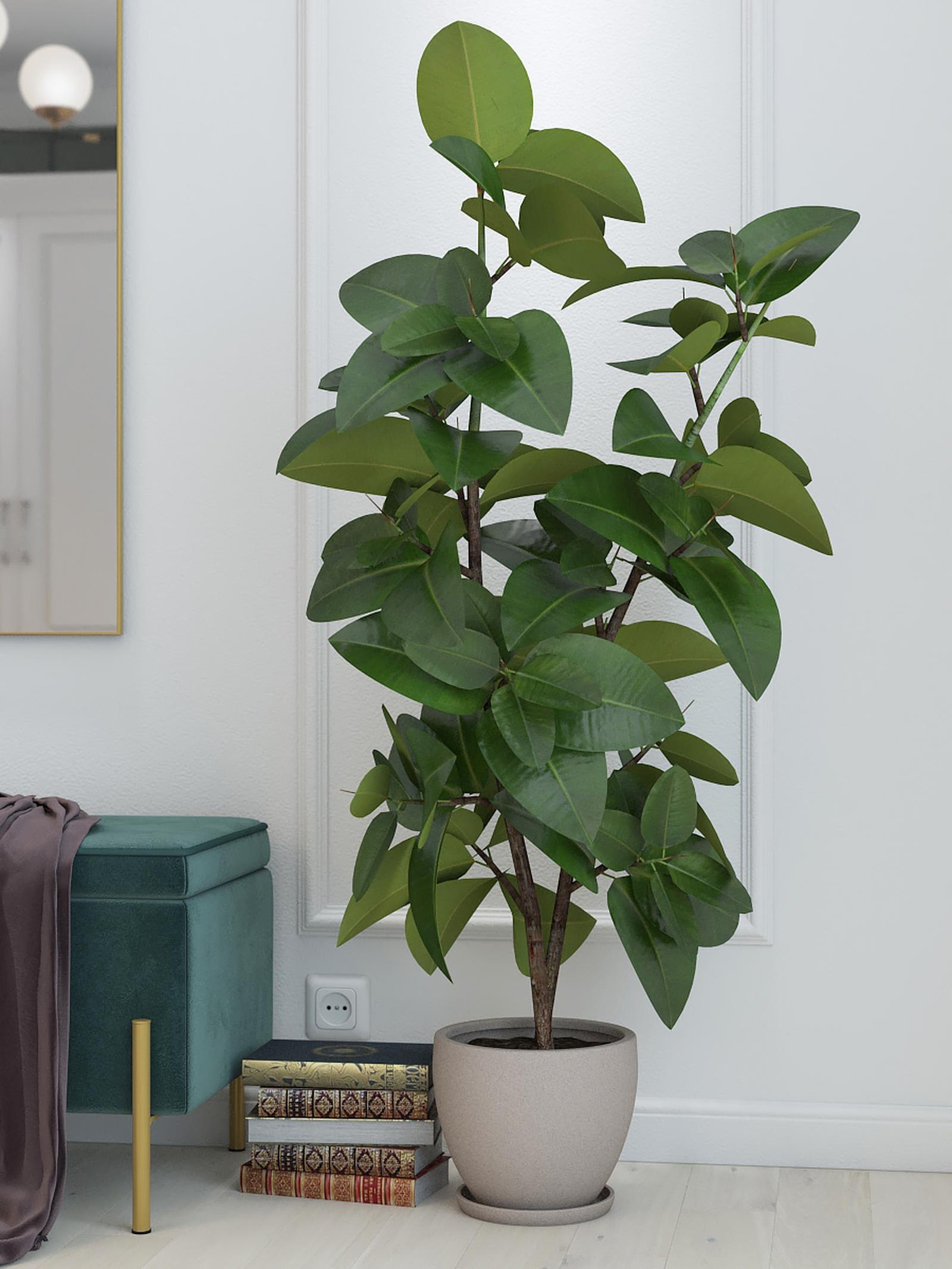 Ghiveci ceramic pentru dormitor stil clasic roma Ghiveci ceramic interior, rotund, bej, 38 x 32 cm, cu farfurie, Dessert Sand