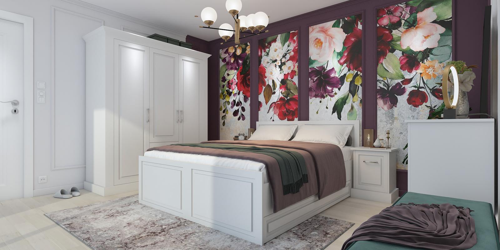 Model amenajare dormitor stil clasic roma_3 Model amenajare dormitor stil clasic roma_3