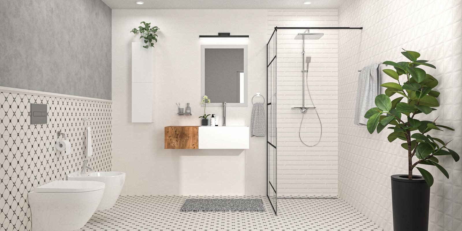 Model amenajare baie stil modern sunset_1