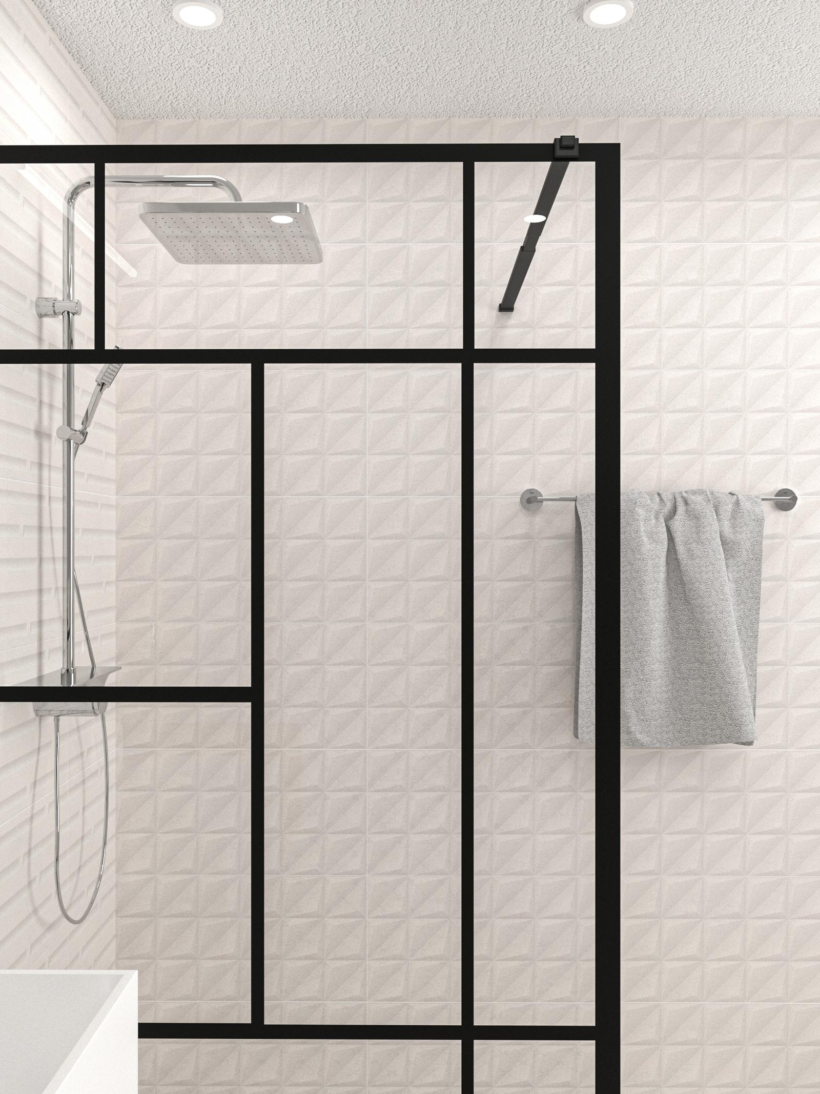 Suport prosop baie Grohe Essentials 40366001, tip bara, 60 x 6 cm