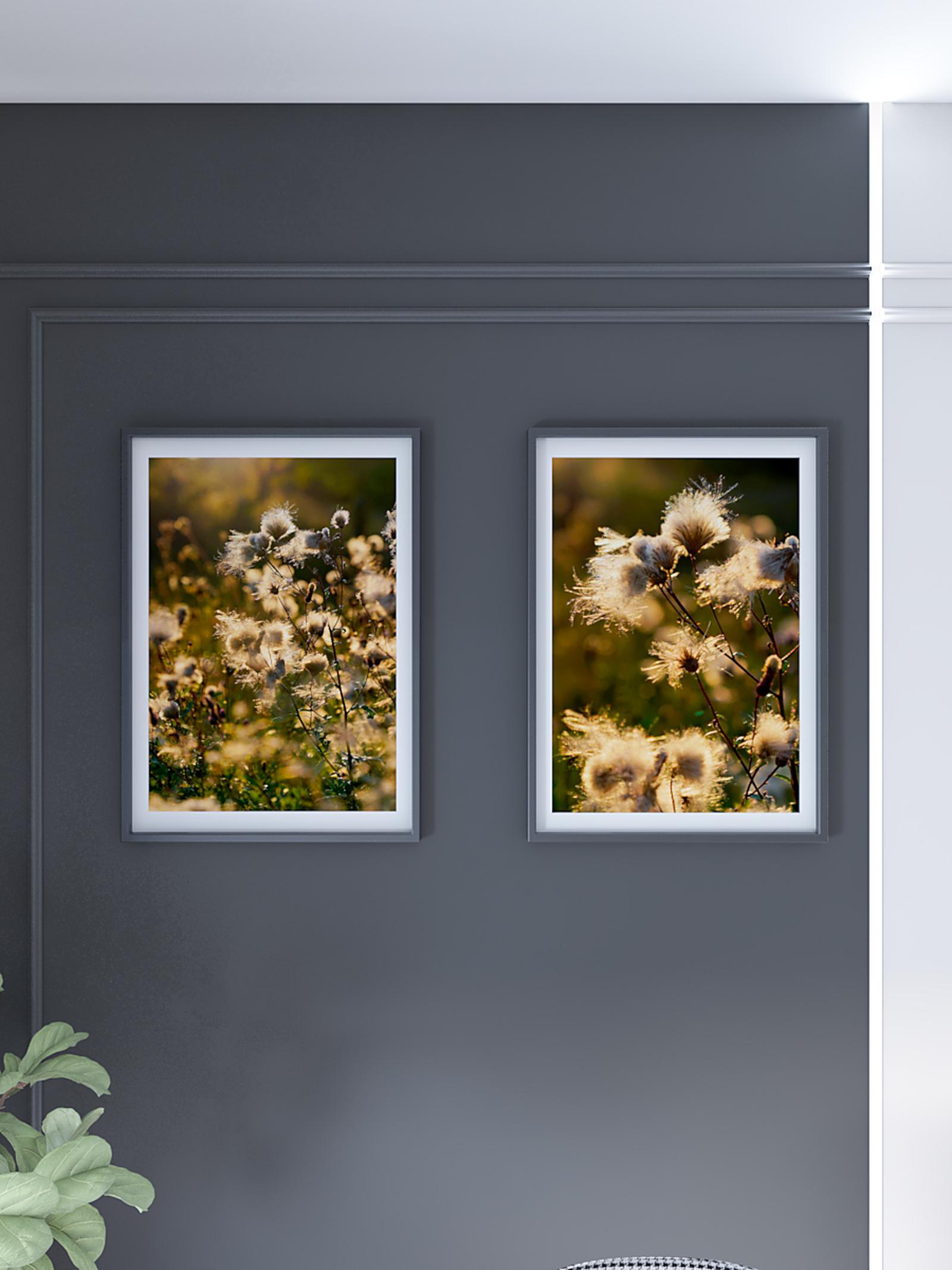 Profil banda LED Arelux, aparent, cu capete si cleme de fixare, 2050 mm, alb