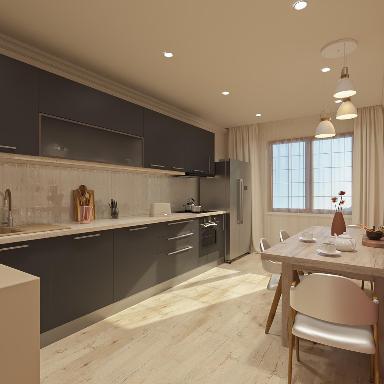 O bucătărie care respiră calm și echilibru_1