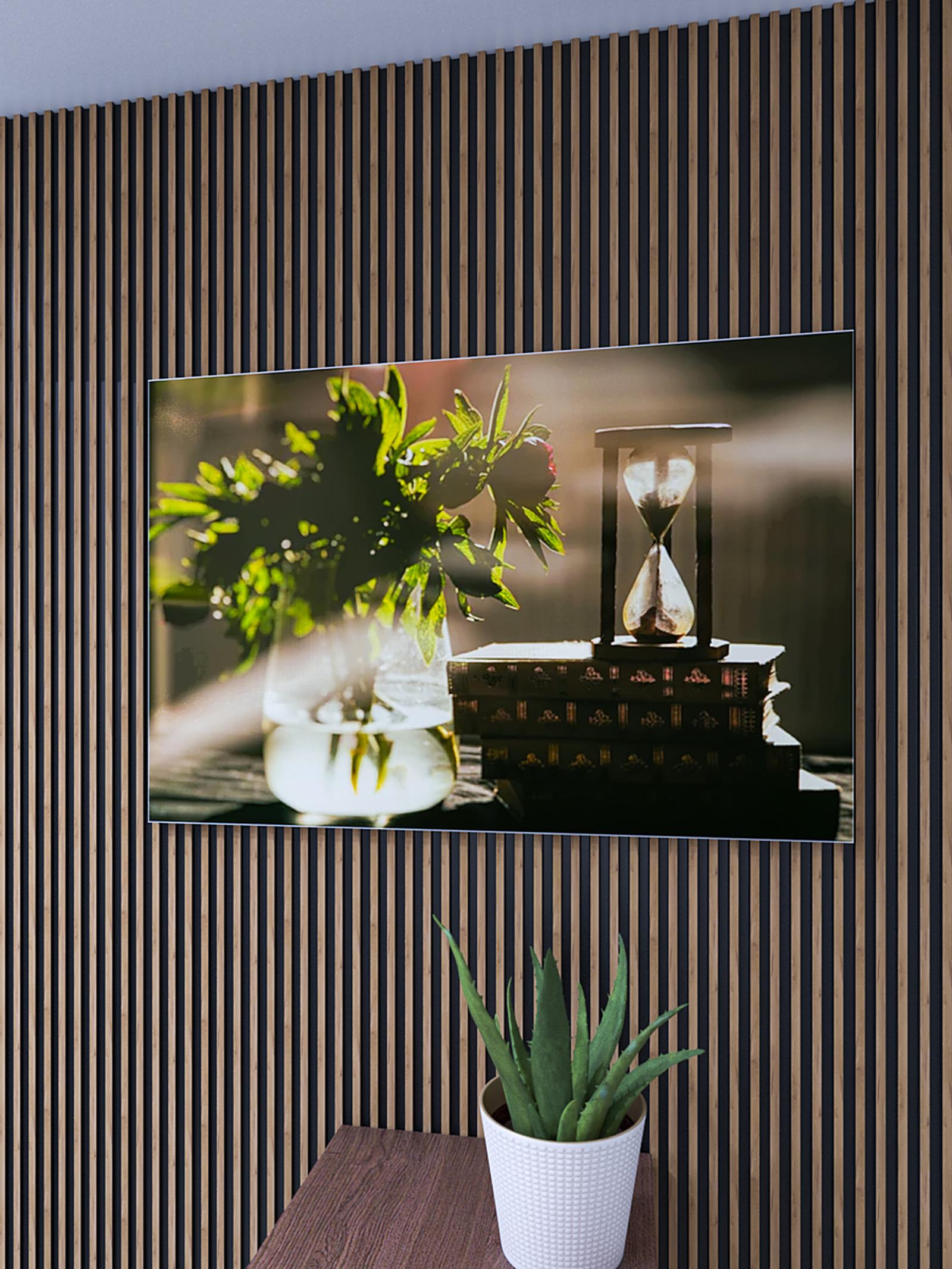 Tablou canvas Botanic, Styler, standard, panza + sasiu MDF, cu rama, 70 x 100 cm