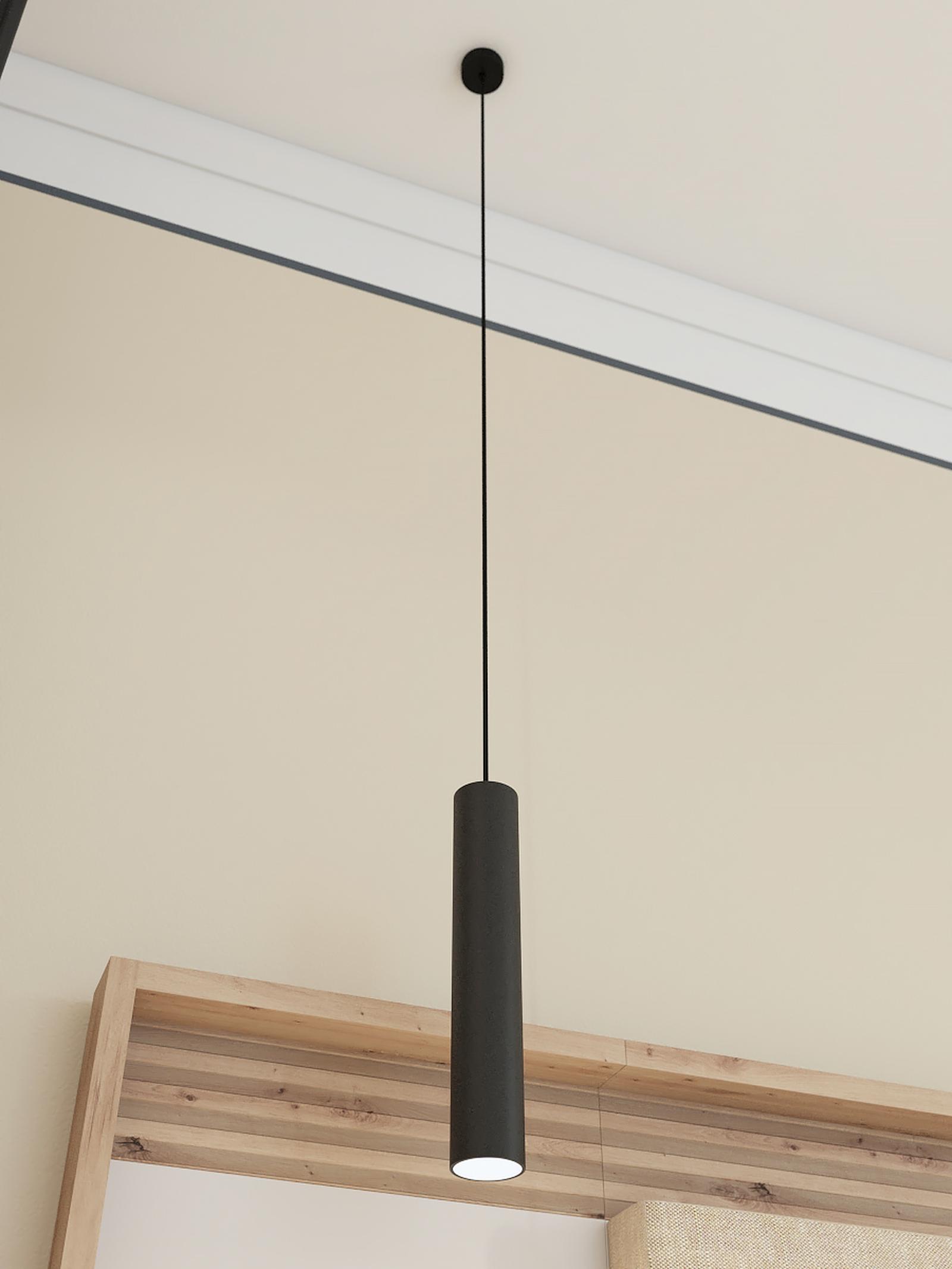 Suspensie Axis 01-2152, 1 x GU10, negru mat, modern