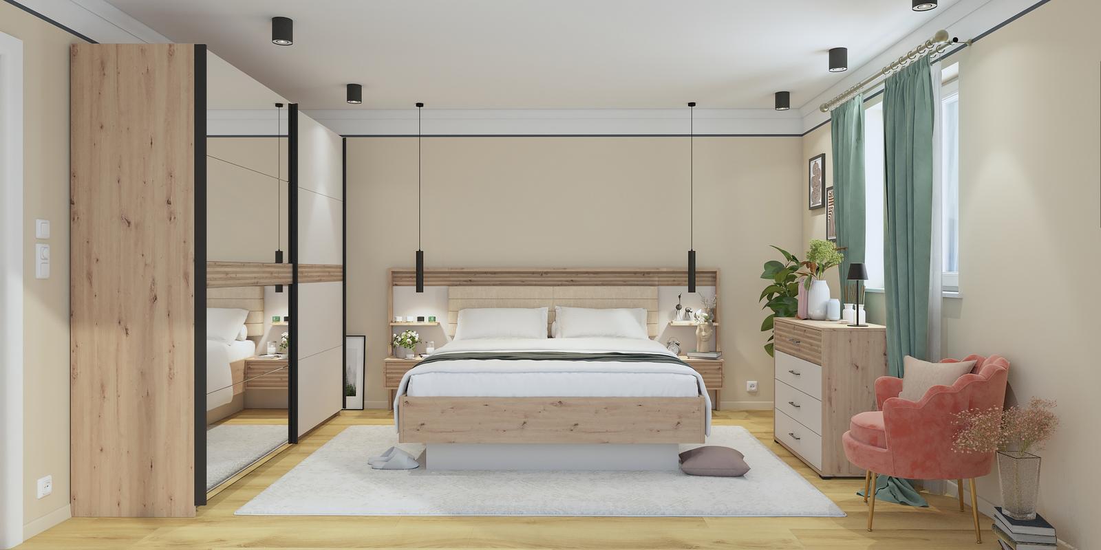 Model amenajare dormitor stil clasic modena_1