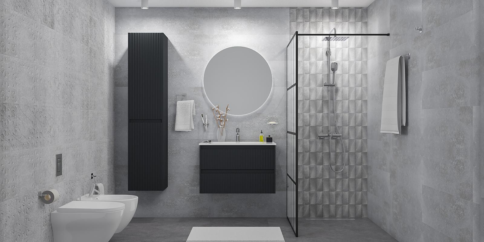 Model amenajare baie stil modern arduin_1